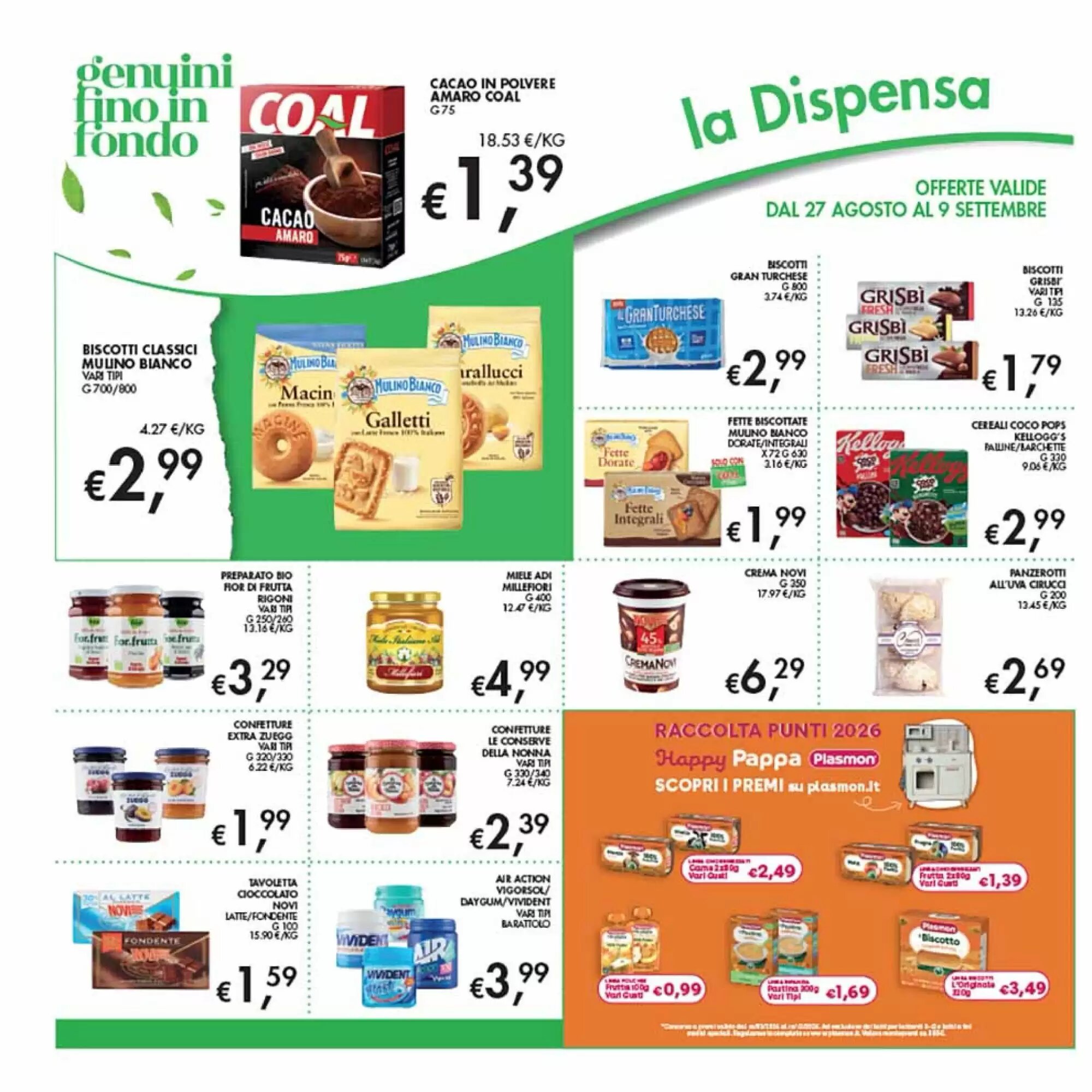 Volantino promozionale Coal  valide dal 27/08/2026 - Pagina 18.