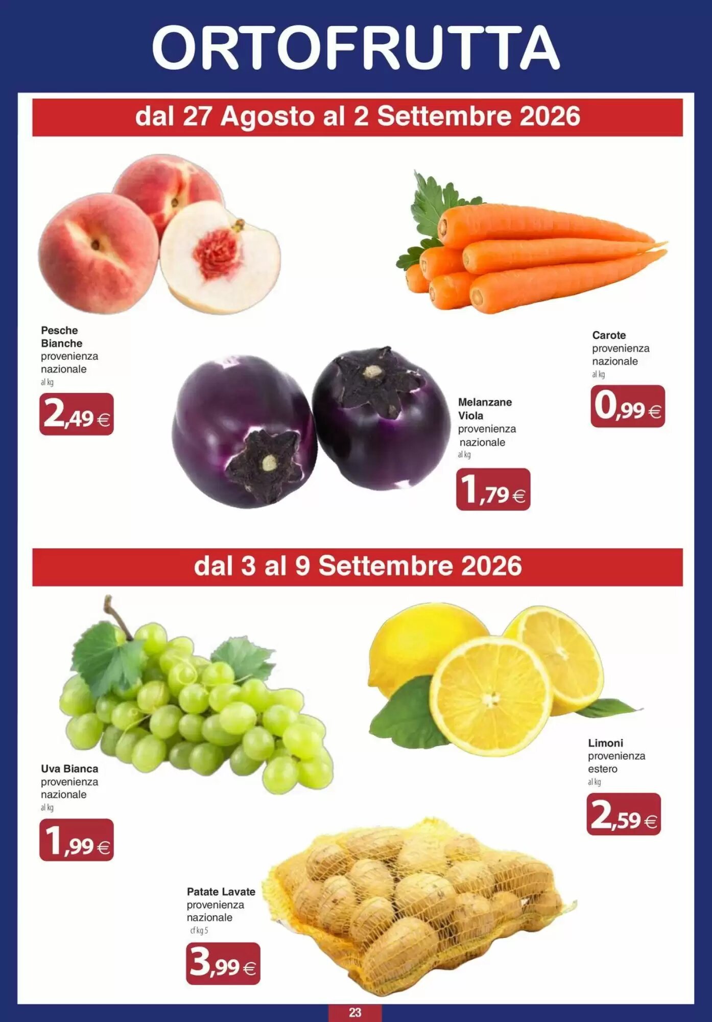 Volantino promozionale Docks Cash&Carry  valide dal 27/08/2026 - Pagina 23.
