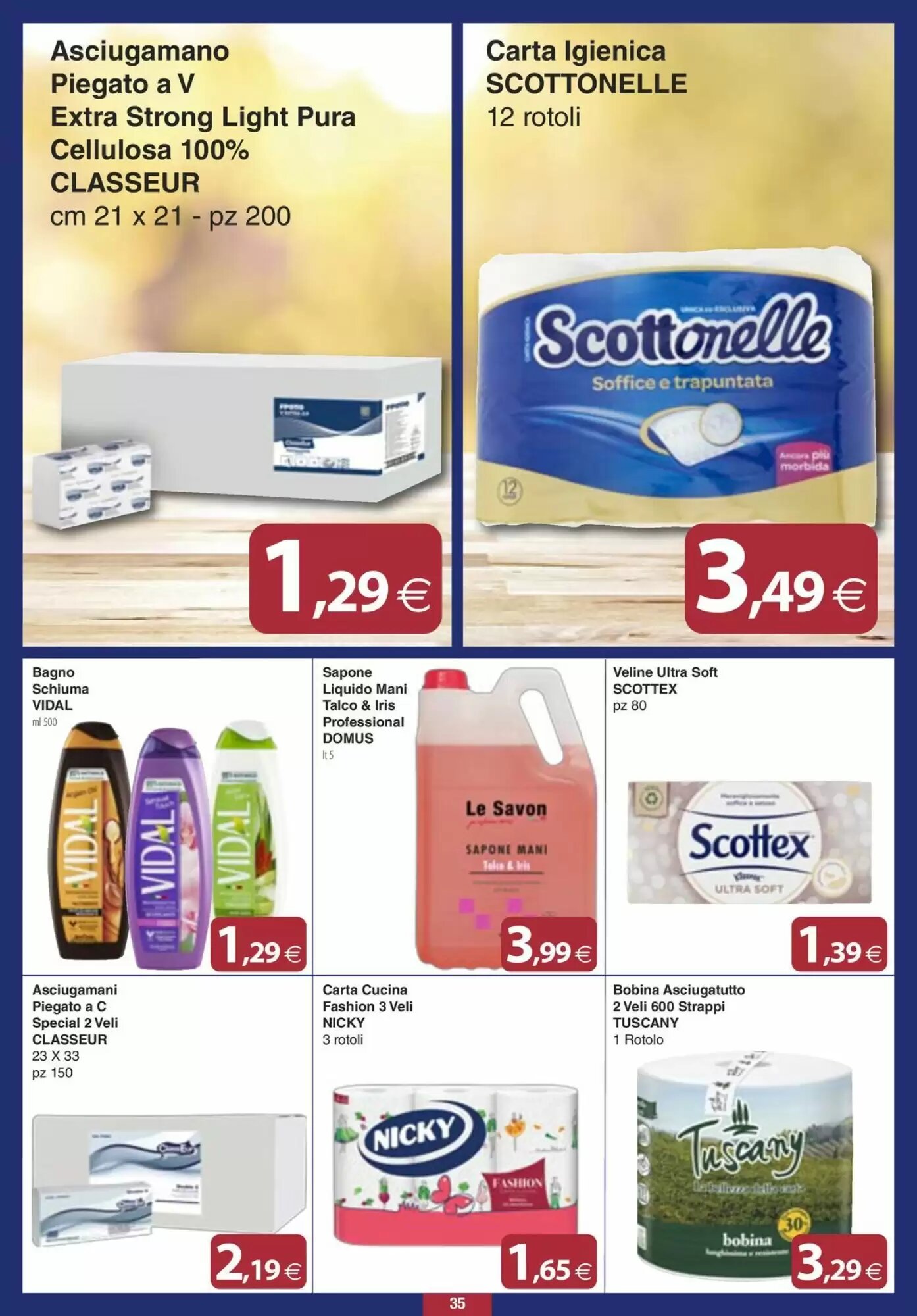 Volantino promozionale Docks Cash&Carry  valide dal 27/08/2026 - Pagina 35.