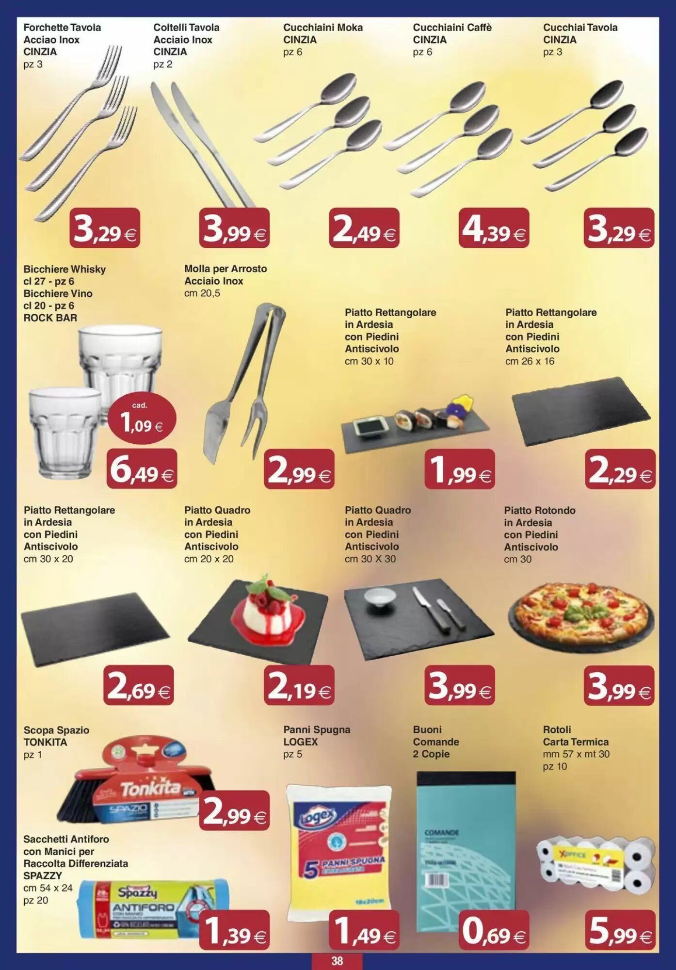 Volantino promozionale Docks Cash&Carry  valide dal 27/08/2026 - Pagina 38.