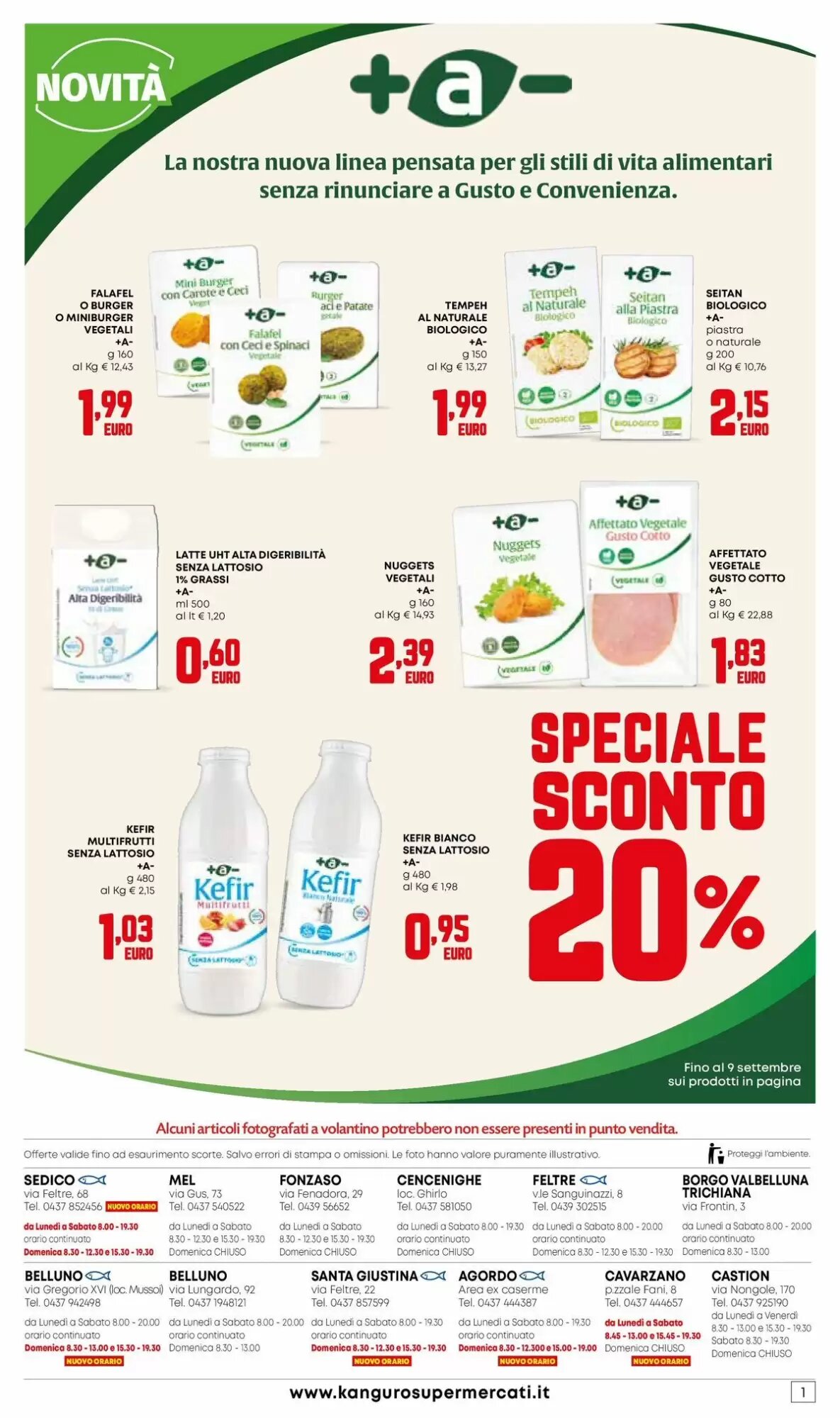 Volantino promozionale Kanguro  valide dal 27/08/2026 - Pagina 16.