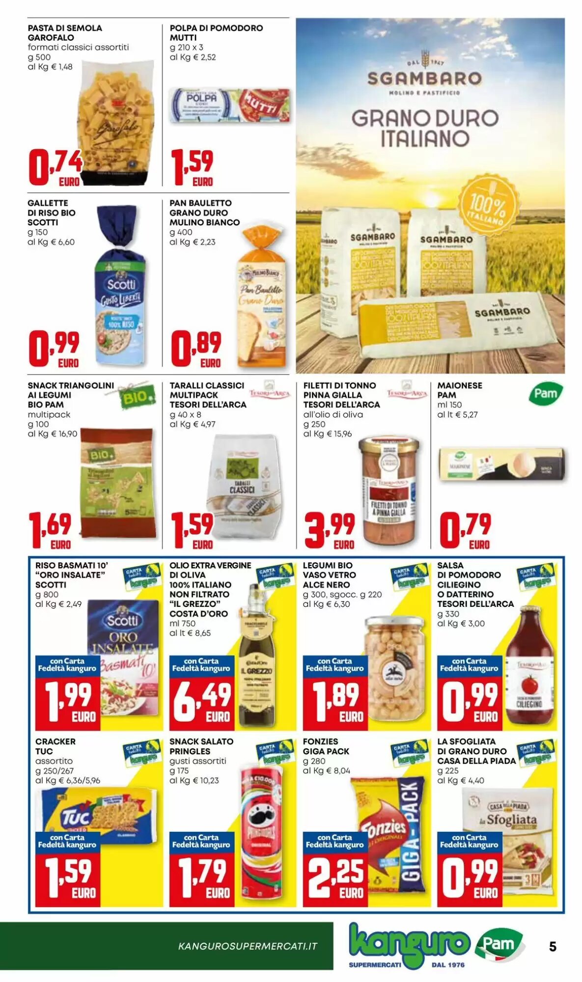 Volantino promozionale Kanguro  valide dal 27/08/2026 - Pagina 5.
