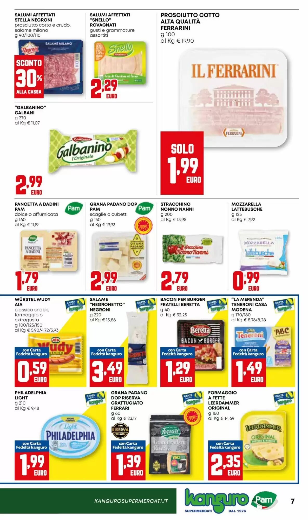 Volantino promozionale Kanguro  valide dal 27/08/2026 - Pagina 7.
