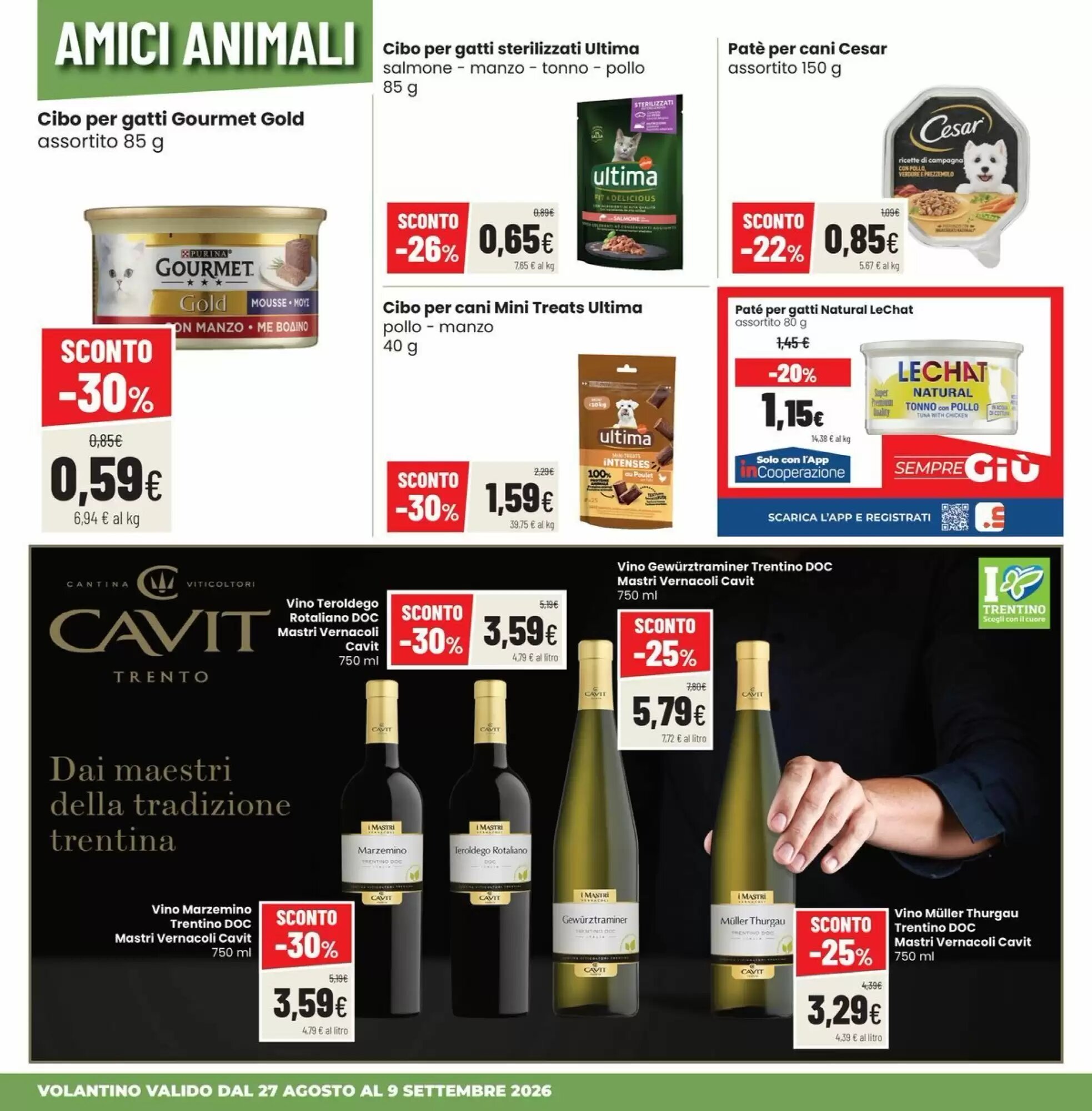 Volantino promozionale Coop Trentino  valide dal 27/08/2026 - Pagina 18.