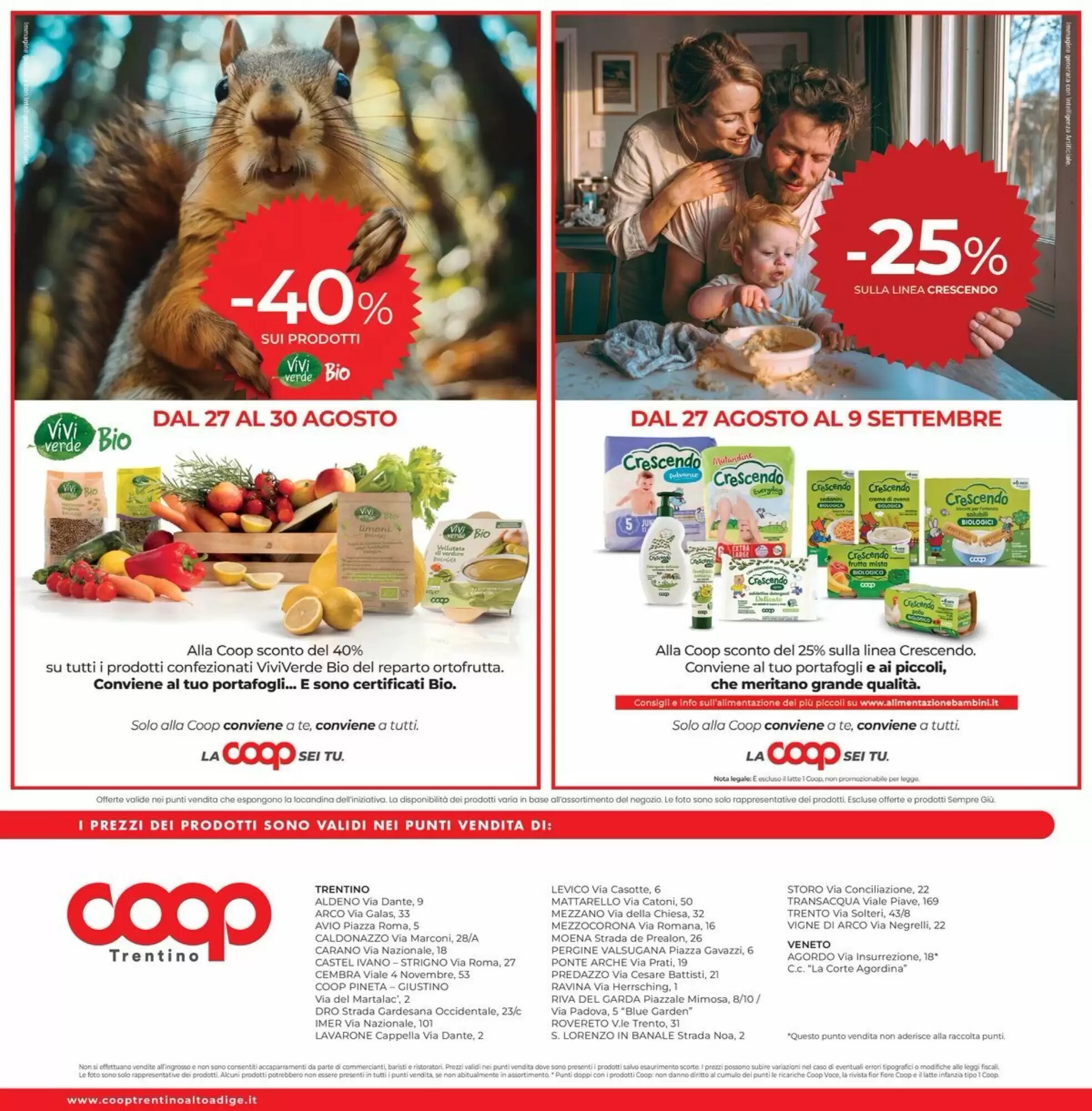 Volantino promozionale Coop Trentino  valide dal 27/08/2026 - Pagina 20.