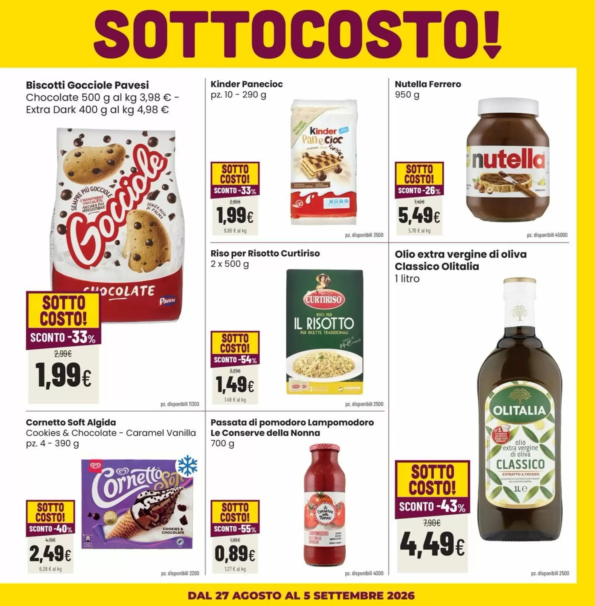 Volantino promozionale Coop Trentino  valide dal 27/08/2026 - Pagina 3.