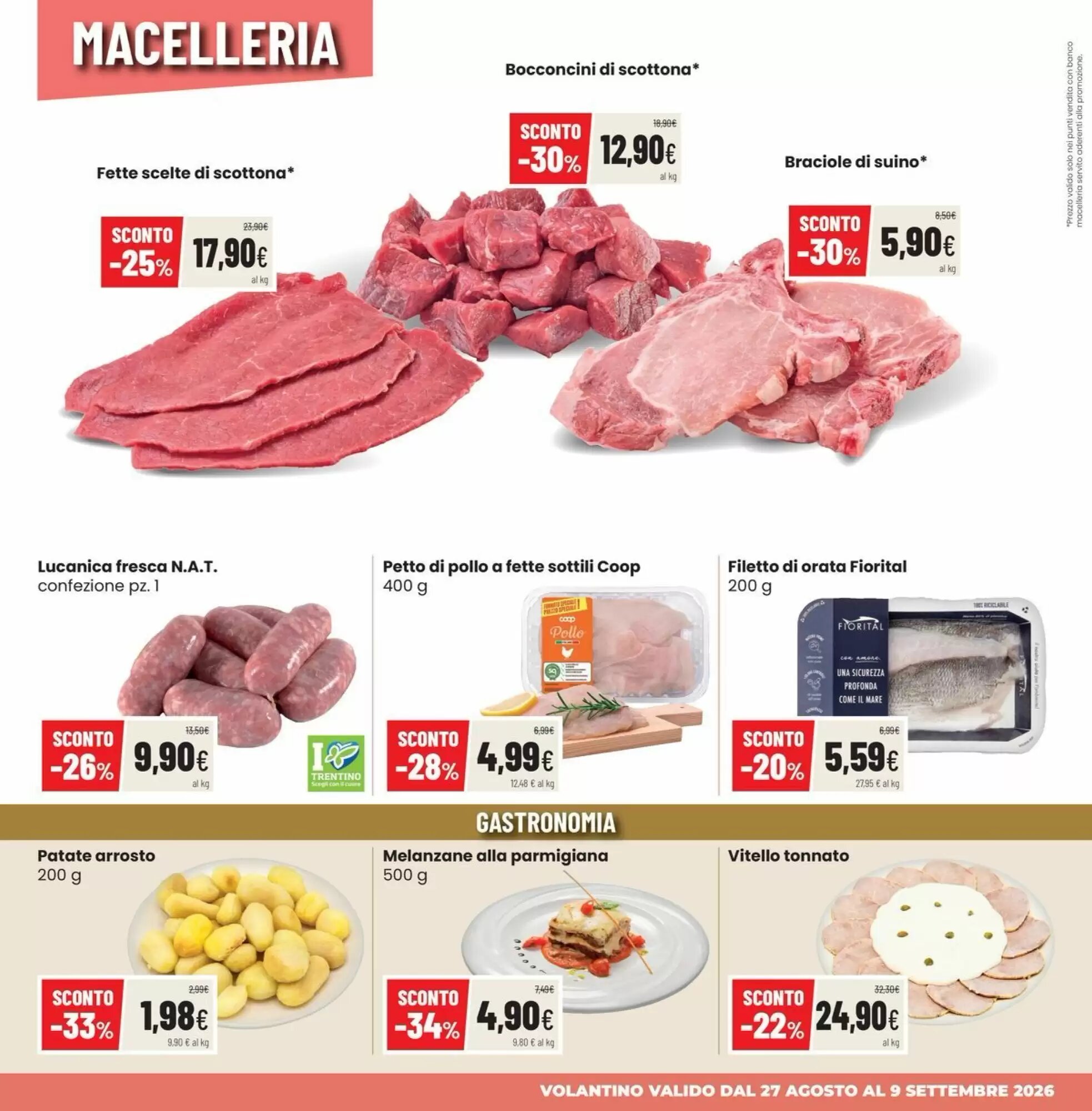 Volantino promozionale Coop Trentino  valide dal 27/08/2026 - Pagina 7.