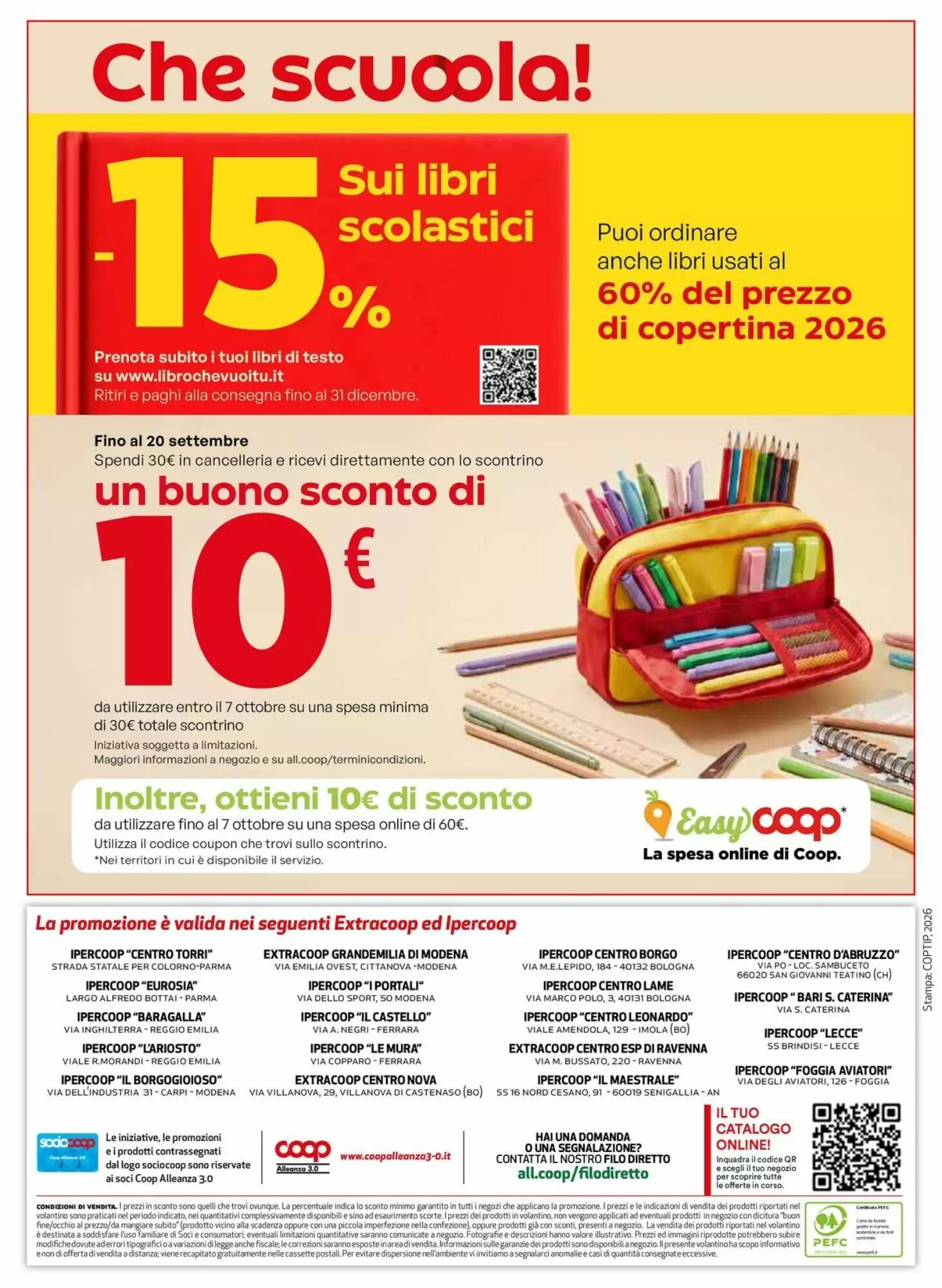 Volantino promozionale Coop  valide dal 27/08/2026 - Pagina 32.
