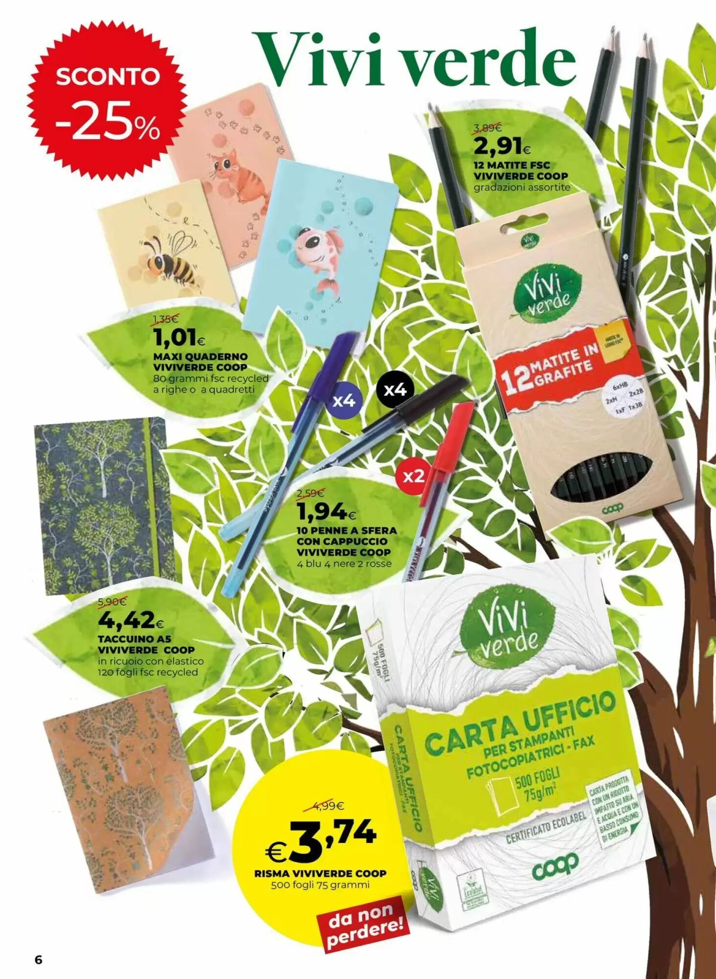 Volantino promozionale Coop  valide dal 27/08/2026 - Pagina 6.