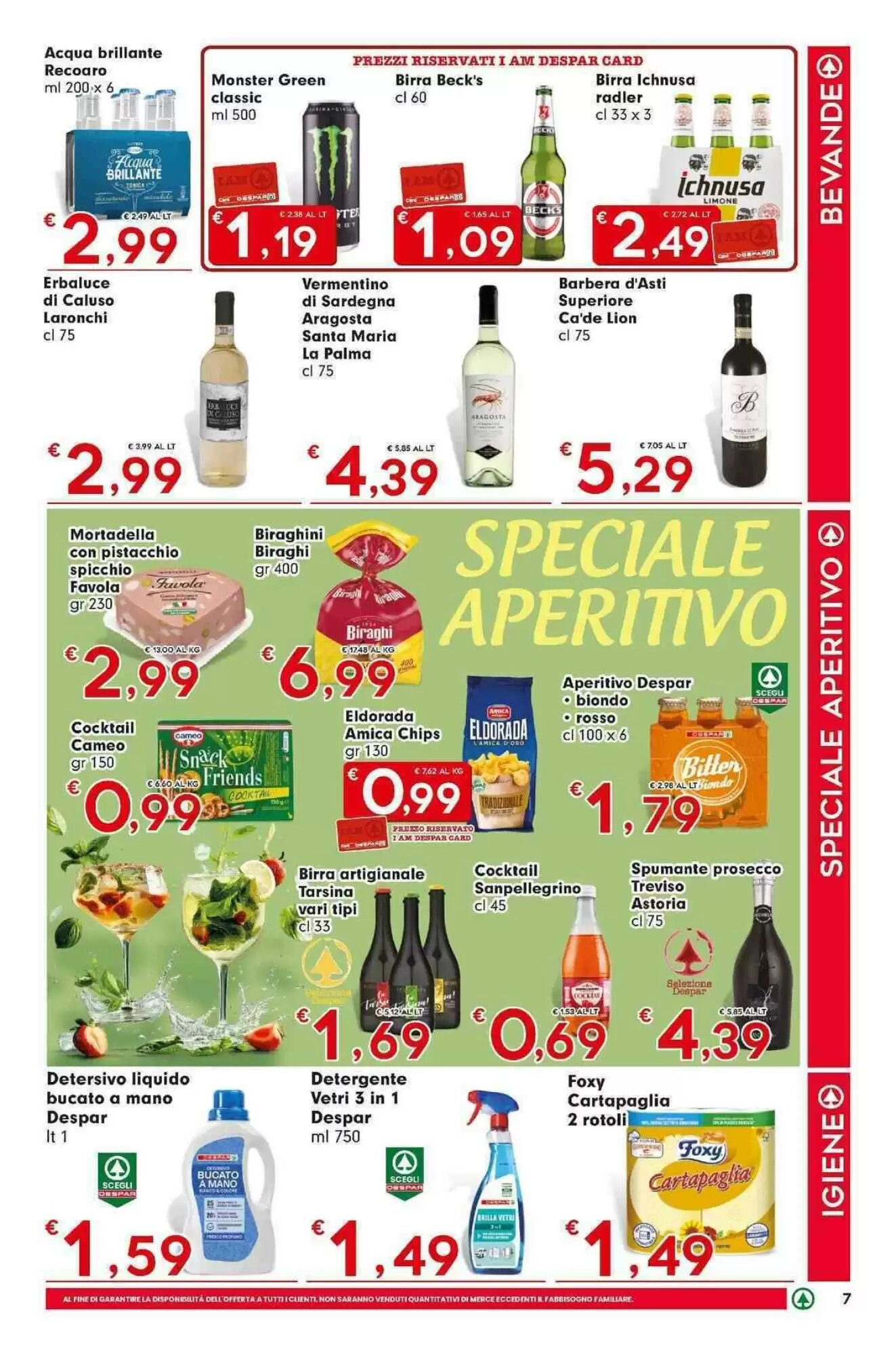 Volantino promozionale Despar  valide dal 27/08/2026 - Pagina 7.
