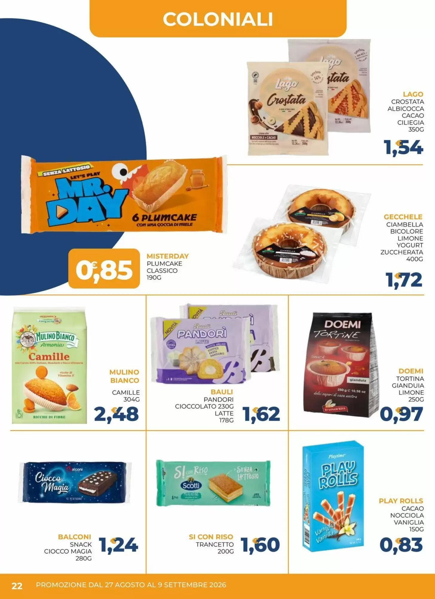 Volantino promozionale Moderna  valide dal 27/08/2026 - Pagina 22.