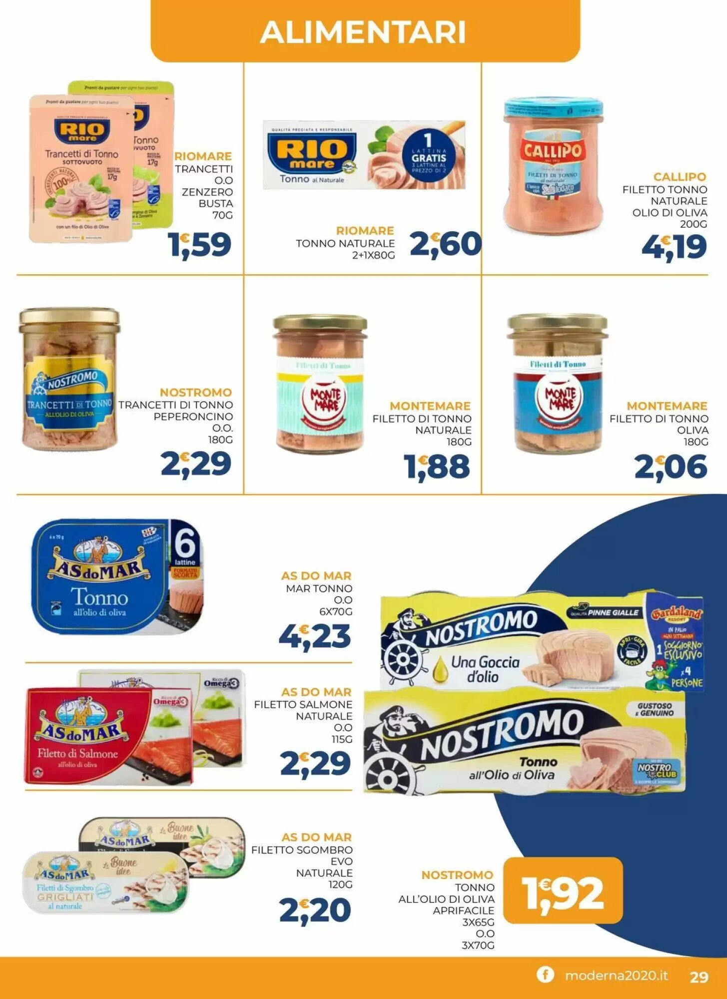 Volantino promozionale Moderna  valide dal 27/08/2026 - Pagina 29.