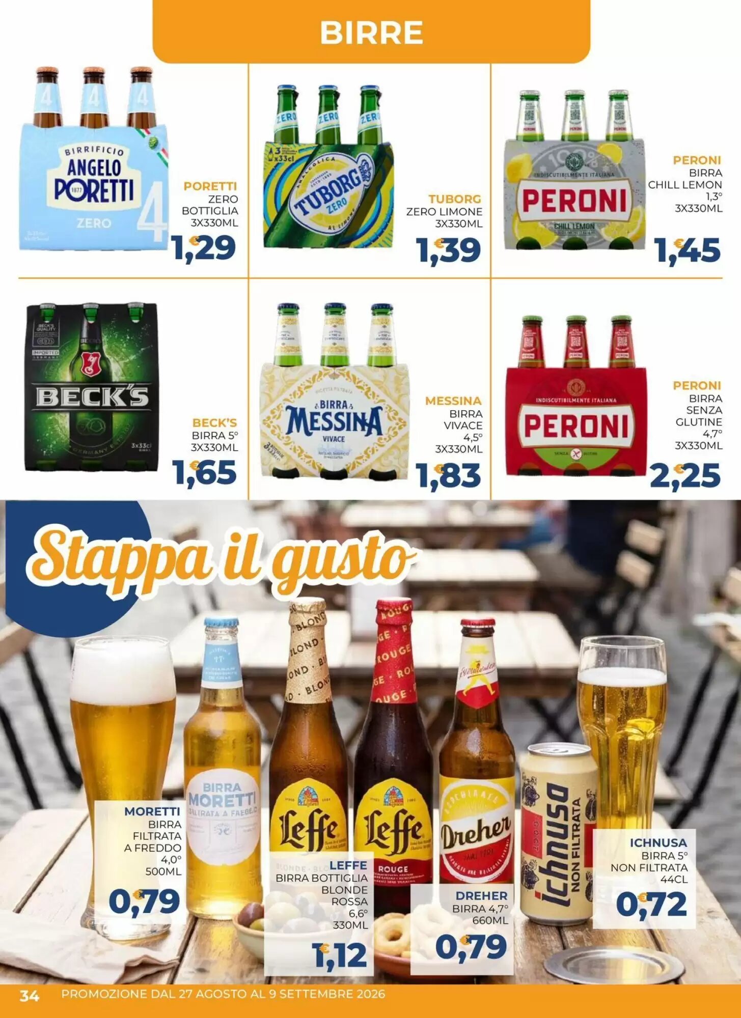 Volantino promozionale Moderna  valide dal 27/08/2026 - Pagina 34.