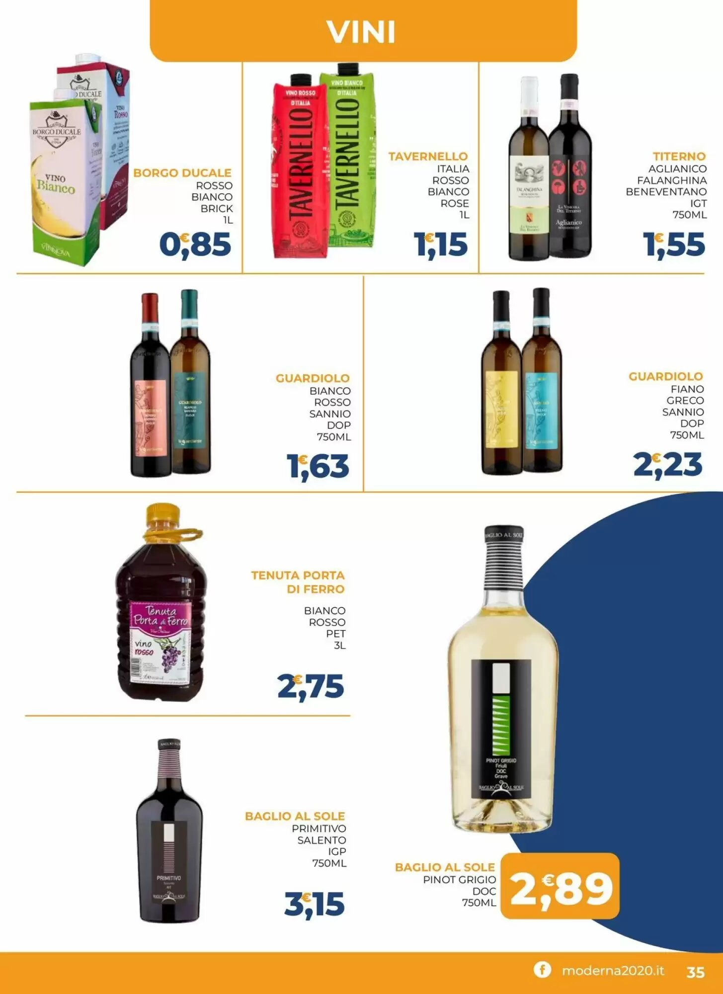 Volantino promozionale Moderna  valide dal 27/08/2026 - Pagina 35.
