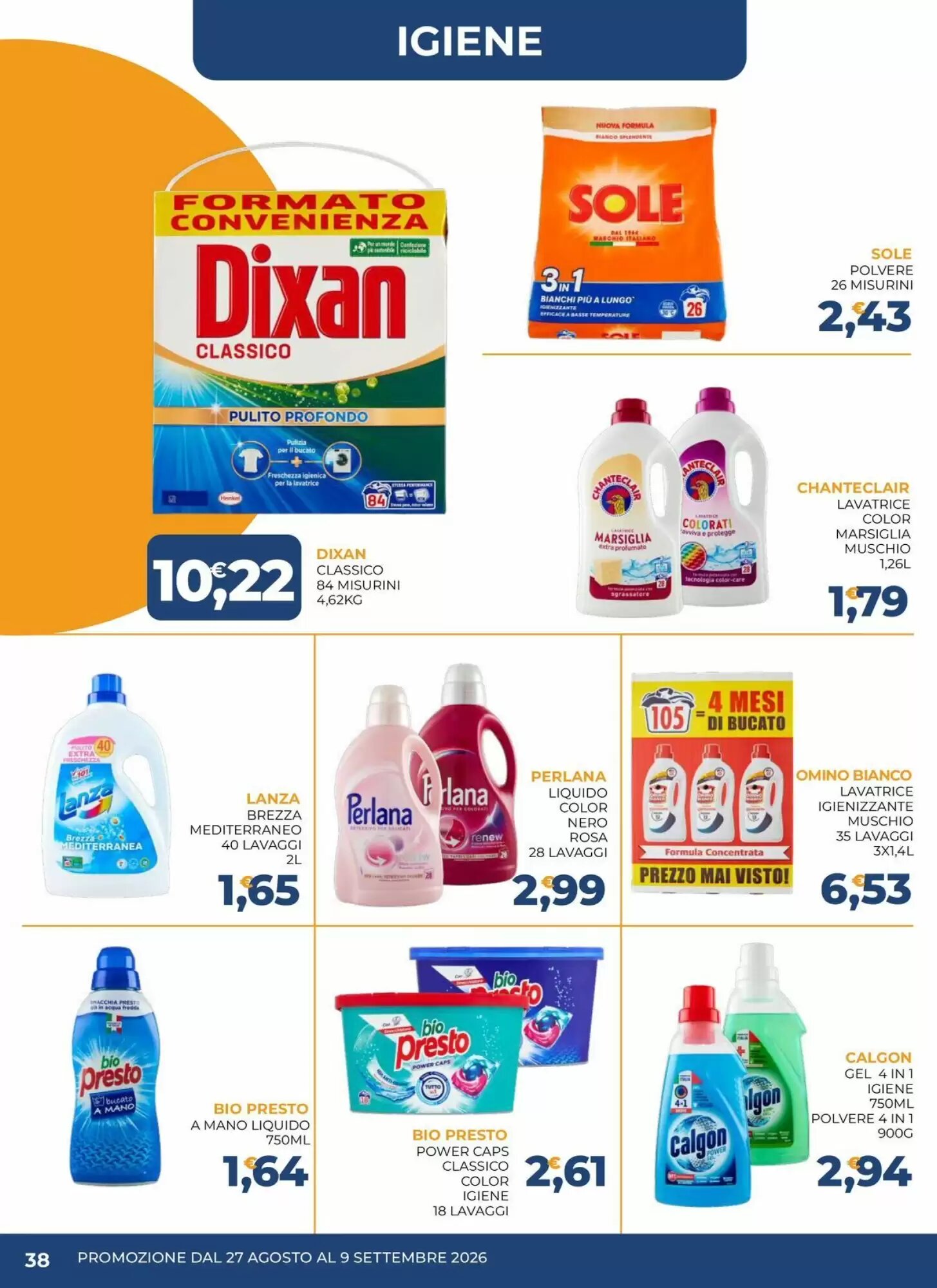 Volantino promozionale Moderna  valide dal 27/08/2026 - Pagina 38.