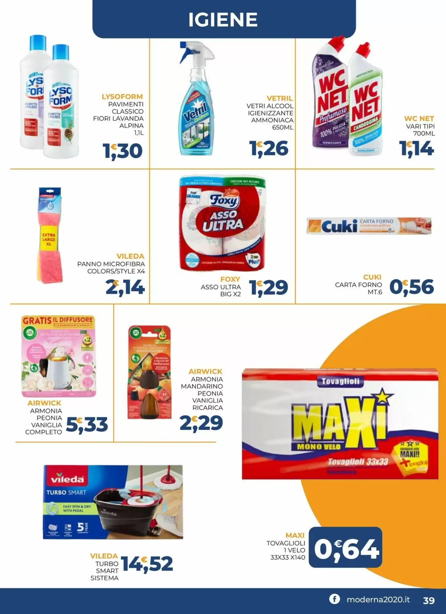 Volantino promozionale Moderna  valide dal 27/08/2026 - Pagina 39.