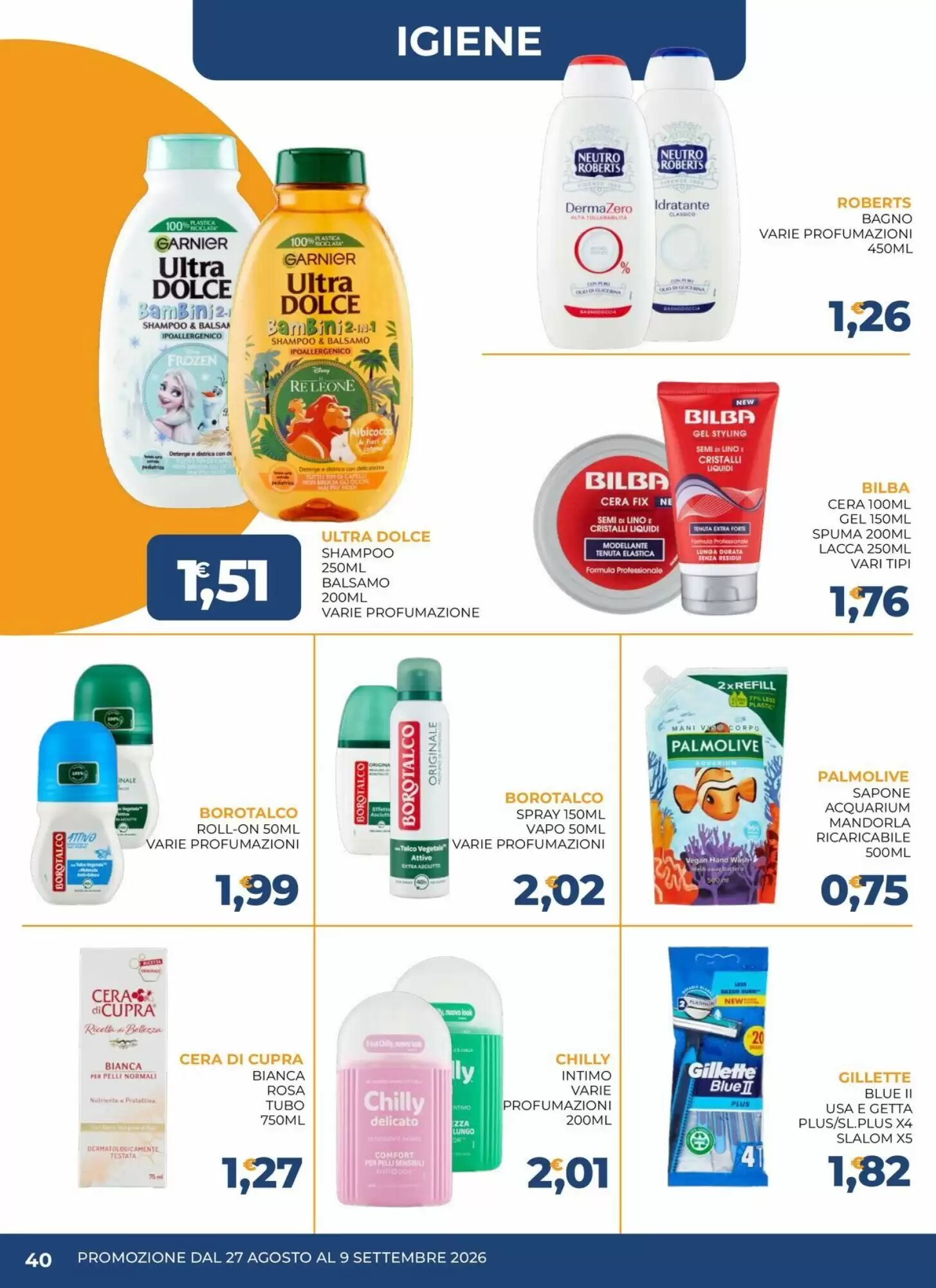 Volantino promozionale Moderna  valide dal 27/08/2026 - Pagina 40.
