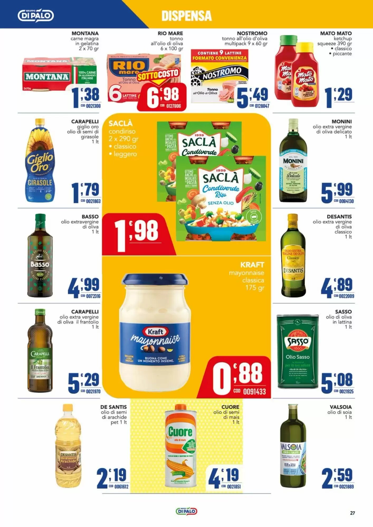Volantino promozionale Gruppo di Palo  valide dal 27/08/2026 - Pagina 27.