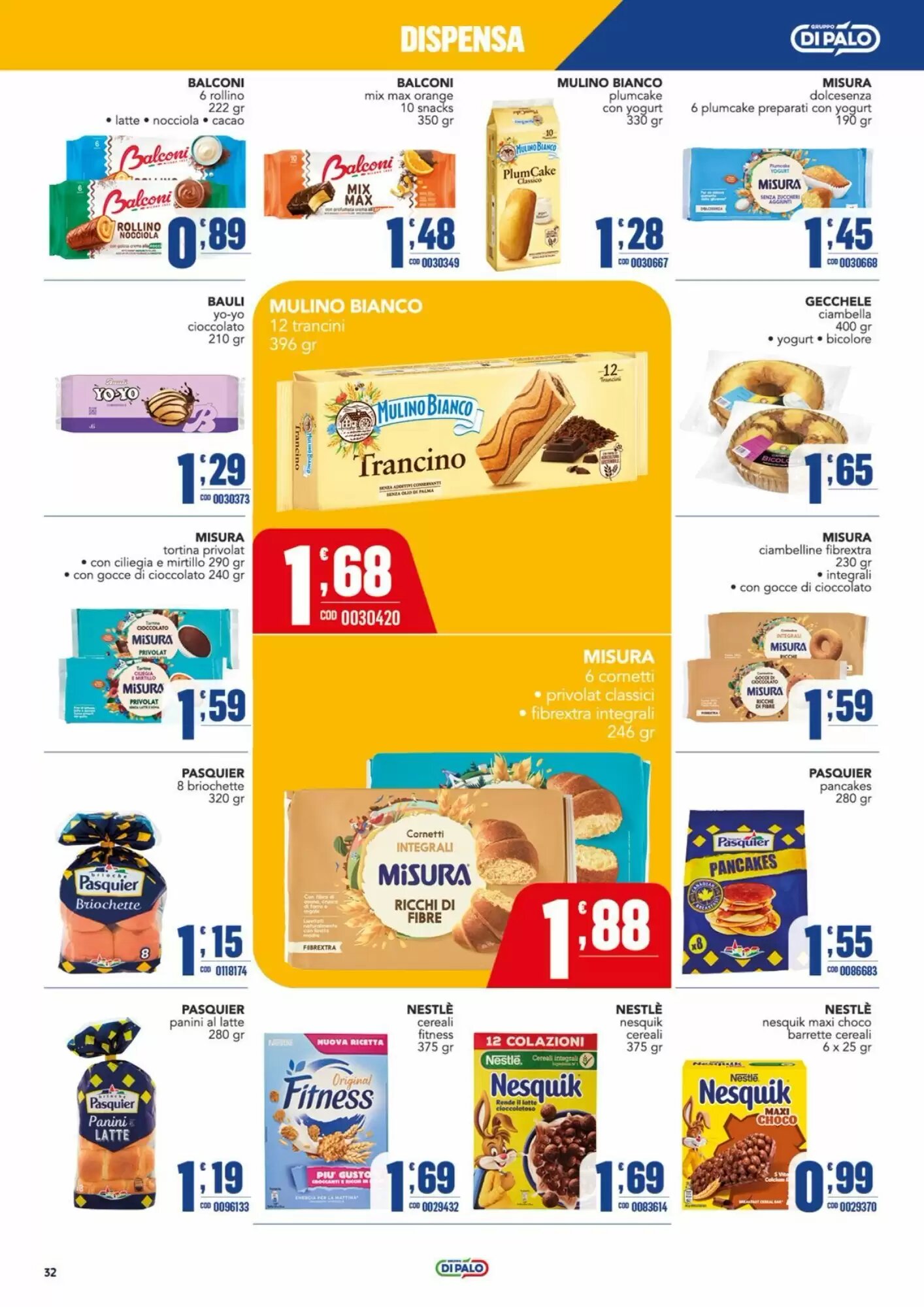 Volantino promozionale Gruppo di Palo  valide dal 27/08/2026 - Pagina 32.