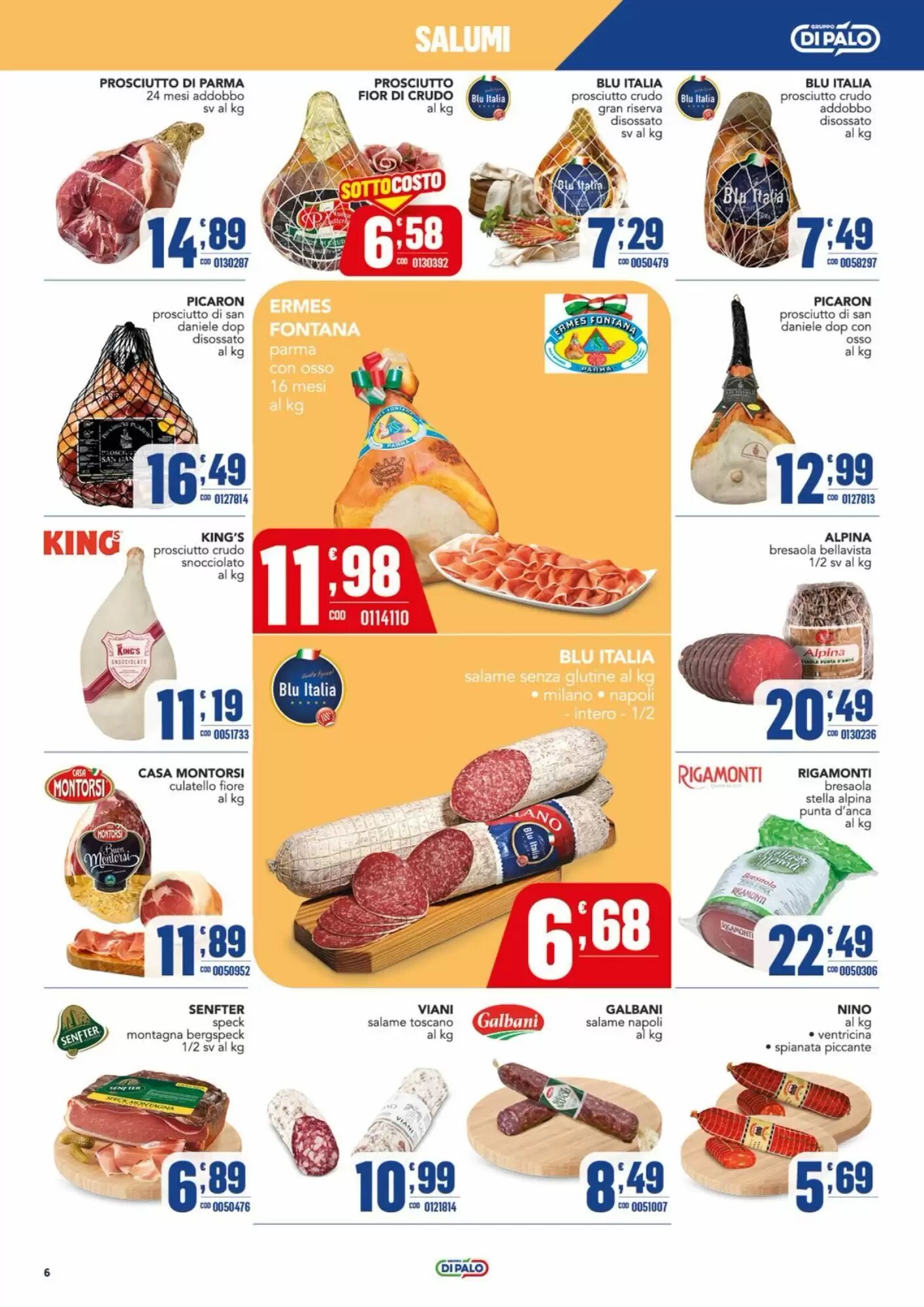 Volantino promozionale Gruppo di Palo  valide dal 27/08/2026 - Pagina 6.