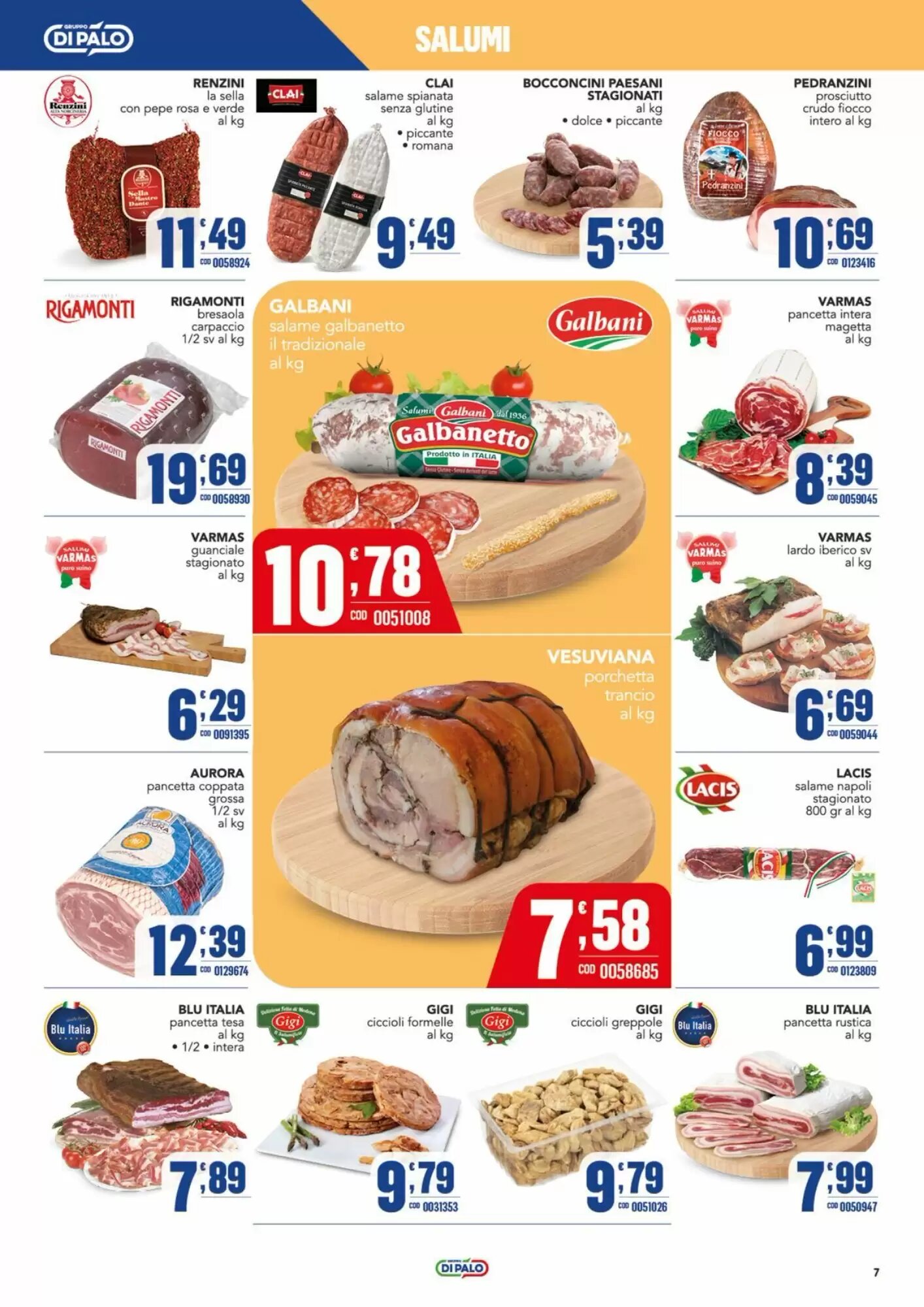 Volantino promozionale Gruppo di Palo  valide dal 27/08/2026 - Pagina 7.