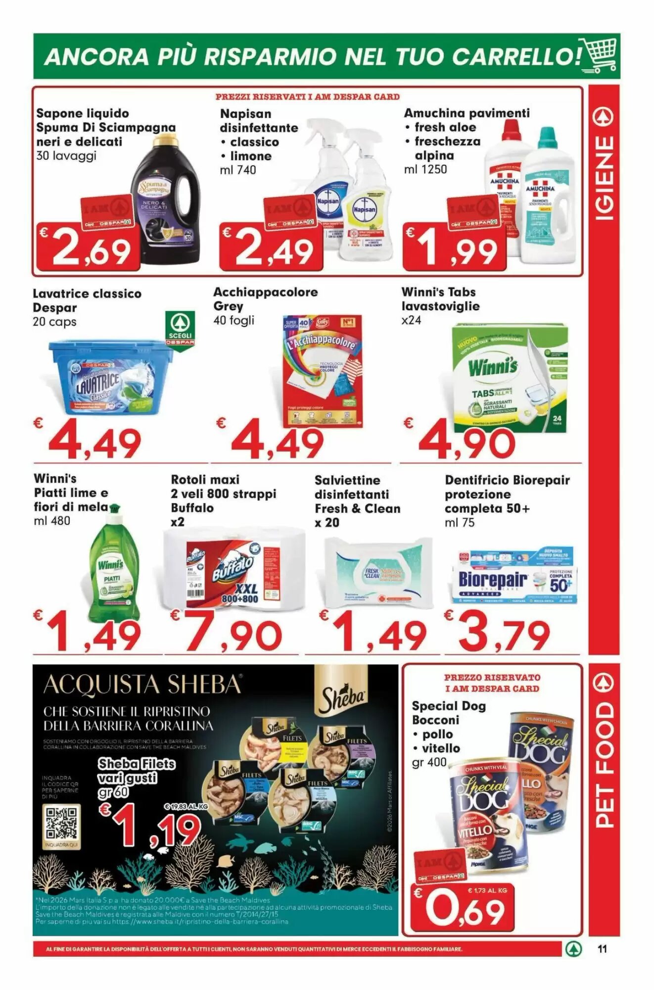 Volantino promozionale Eurospar  valide dal 27/08/2026 - Pagina 11.
