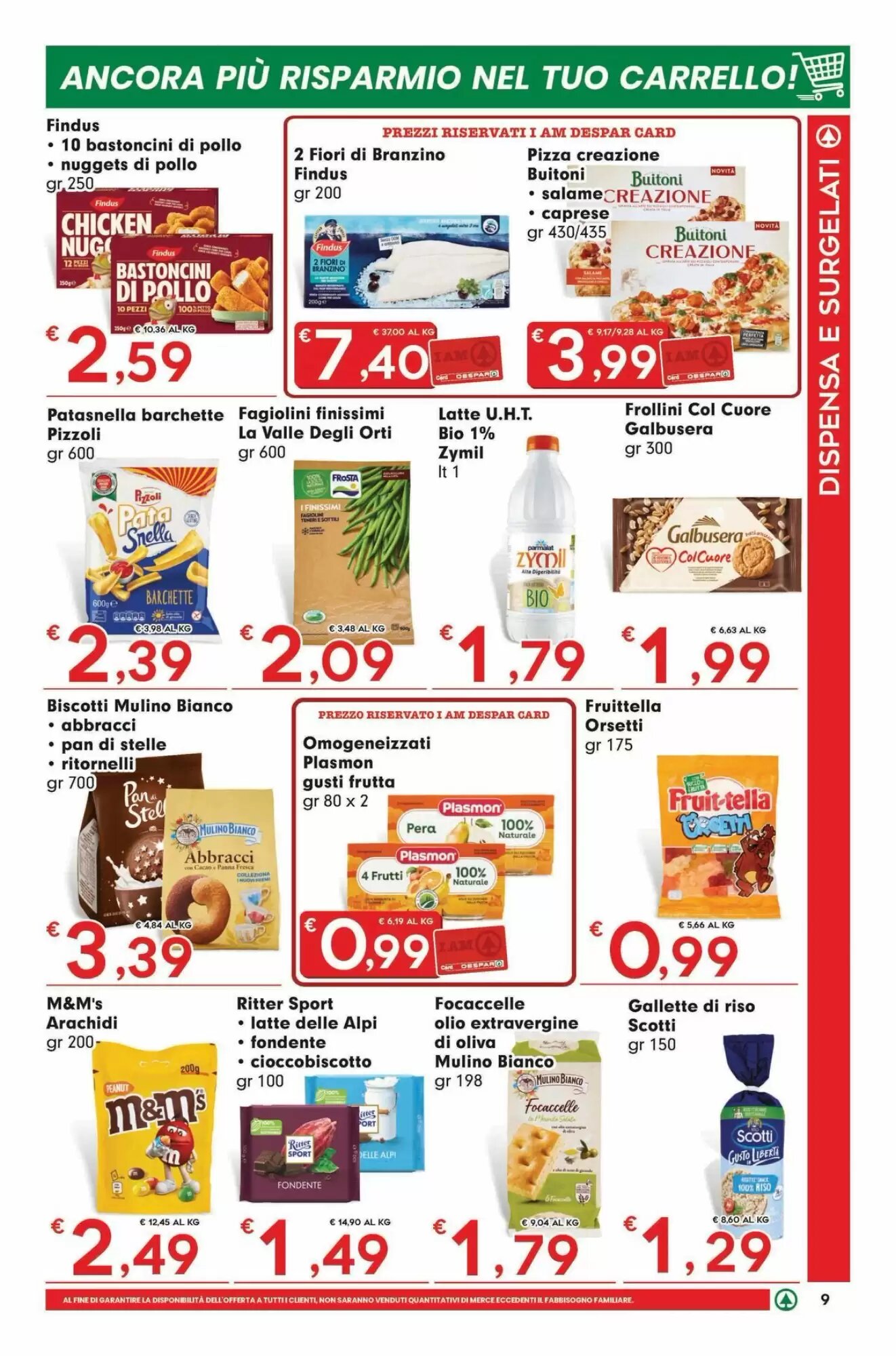 Volantino promozionale Eurospar  valide dal 27/08/2026 - Pagina 9.