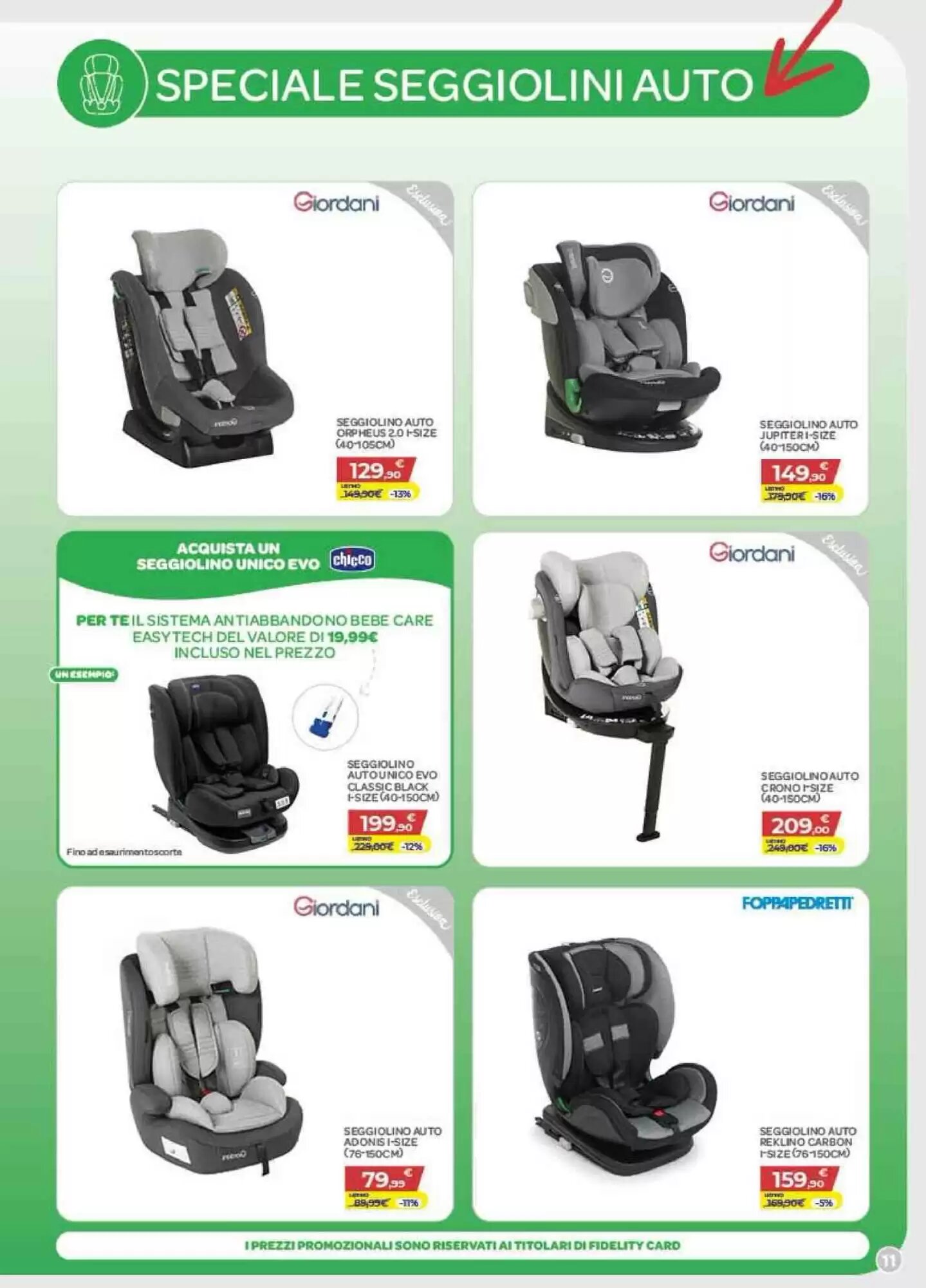 Volantino promozionale Bimbo Store  valide dal 27/08/2026 - Pagina 11.