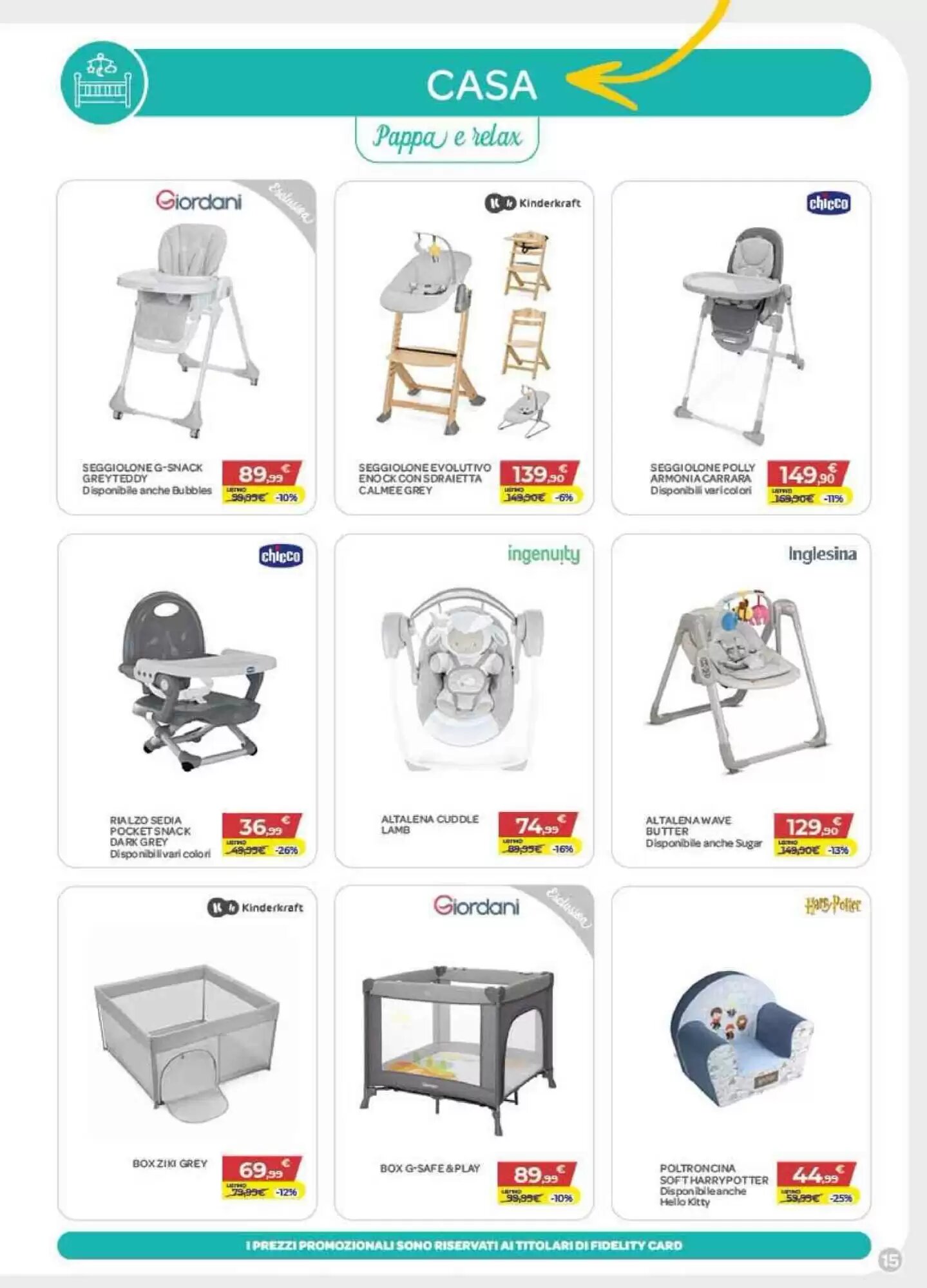 Volantino promozionale Bimbo Store  valide dal 27/08/2026 - Pagina 15.
