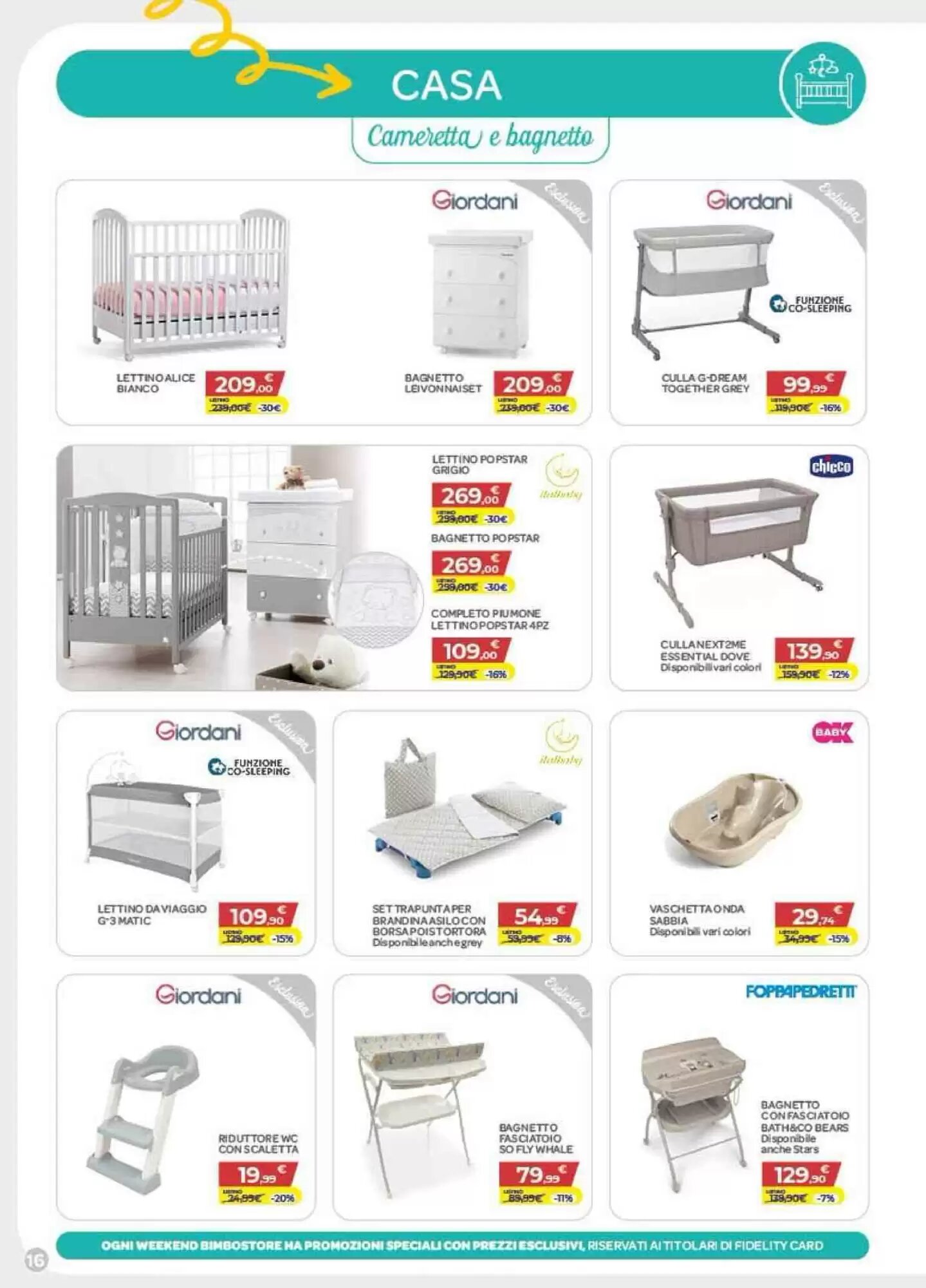 Volantino promozionale Bimbo Store  valide dal 27/08/2026 - Pagina 16.