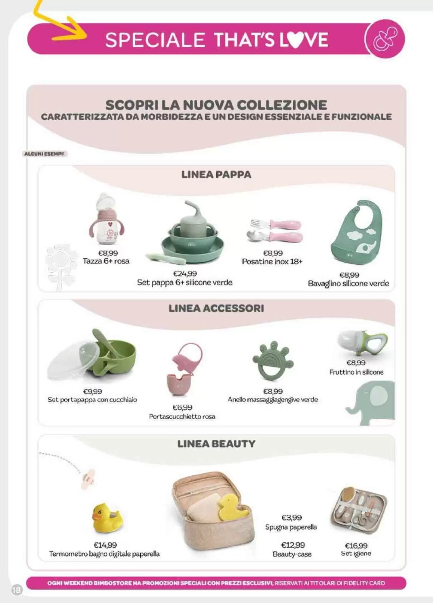Volantino promozionale Bimbo Store  valide dal 27/08/2026 - Pagina 18.
