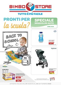 Volantino promozionale Bimbo Store  valide dal 27/08/2026