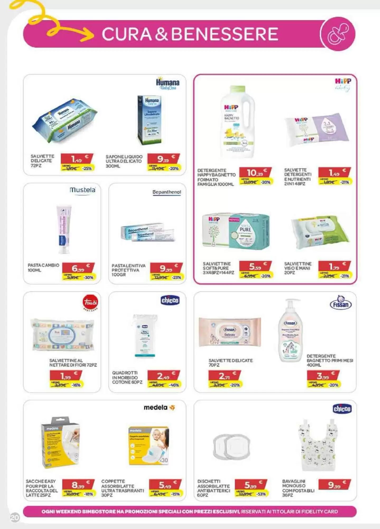 Volantino promozionale Bimbo Store  valide dal 27/08/2026 - Pagina 20.