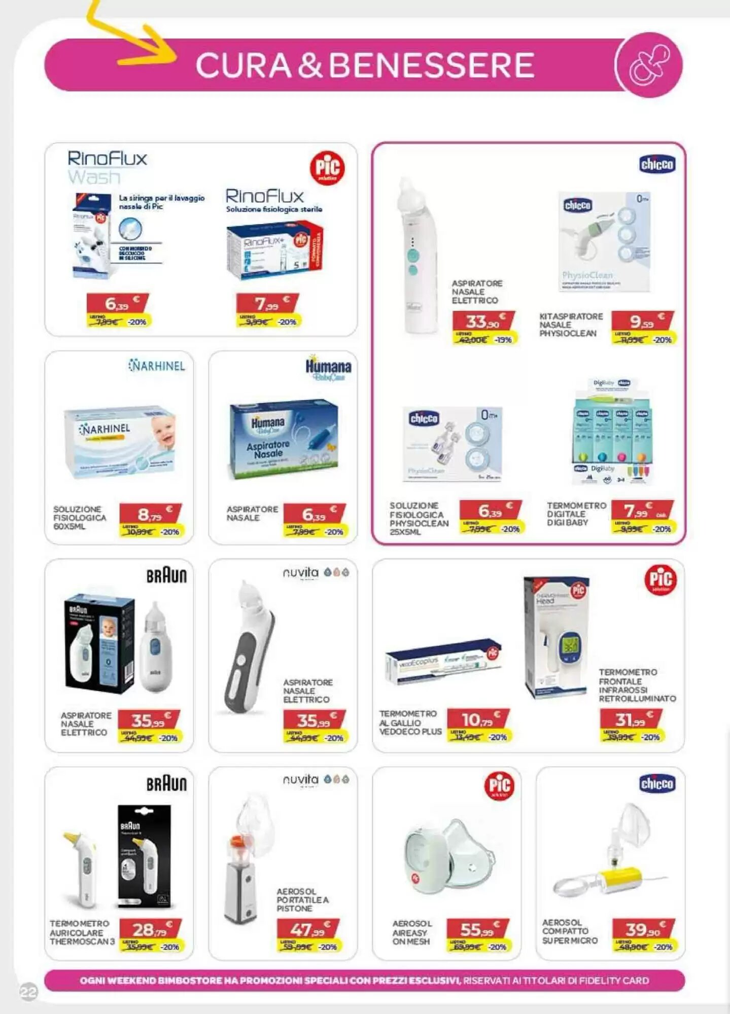 Volantino promozionale Bimbo Store  valide dal 27/08/2026 - Pagina 22.