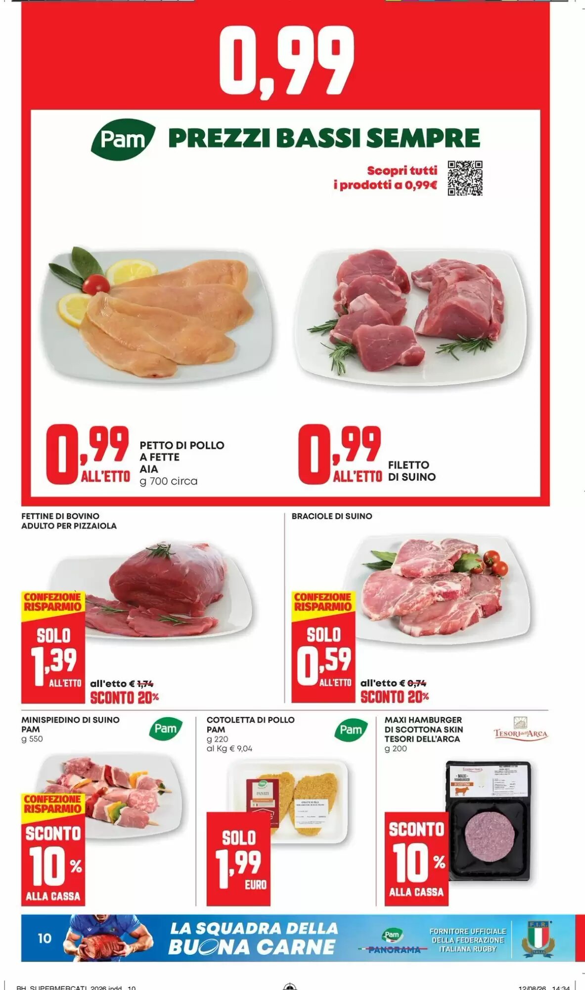 Volantino promozionale Pam  valide dal 27/08/2026 - Pagina 10.