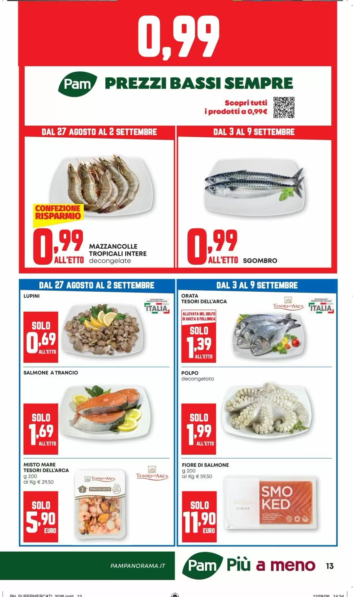 Volantino promozionale Pam  valide dal 27/08/2026 - Pagina 13.