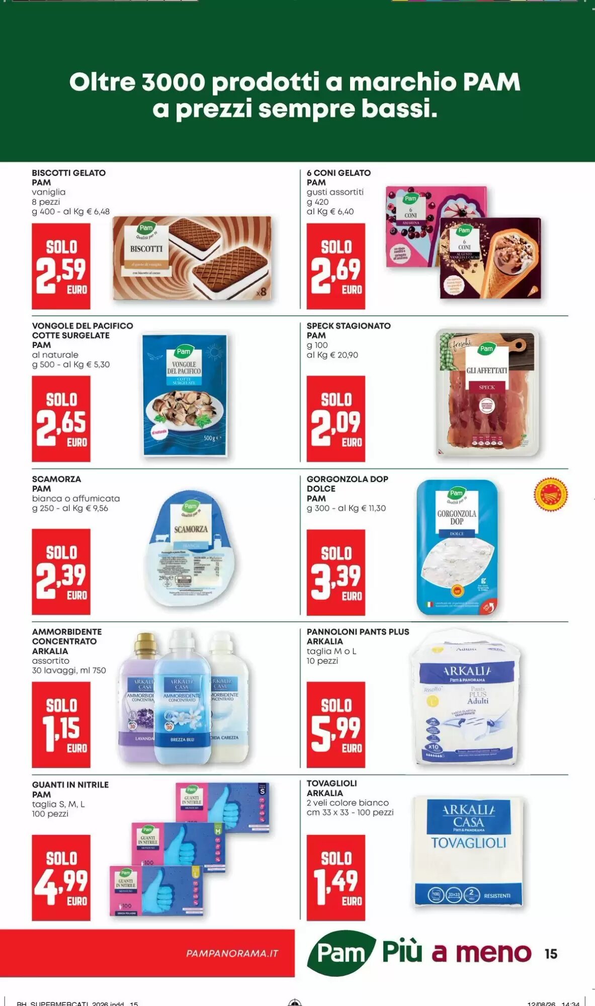 Volantino promozionale Pam  valide dal 27/08/2026 - Pagina 15.
