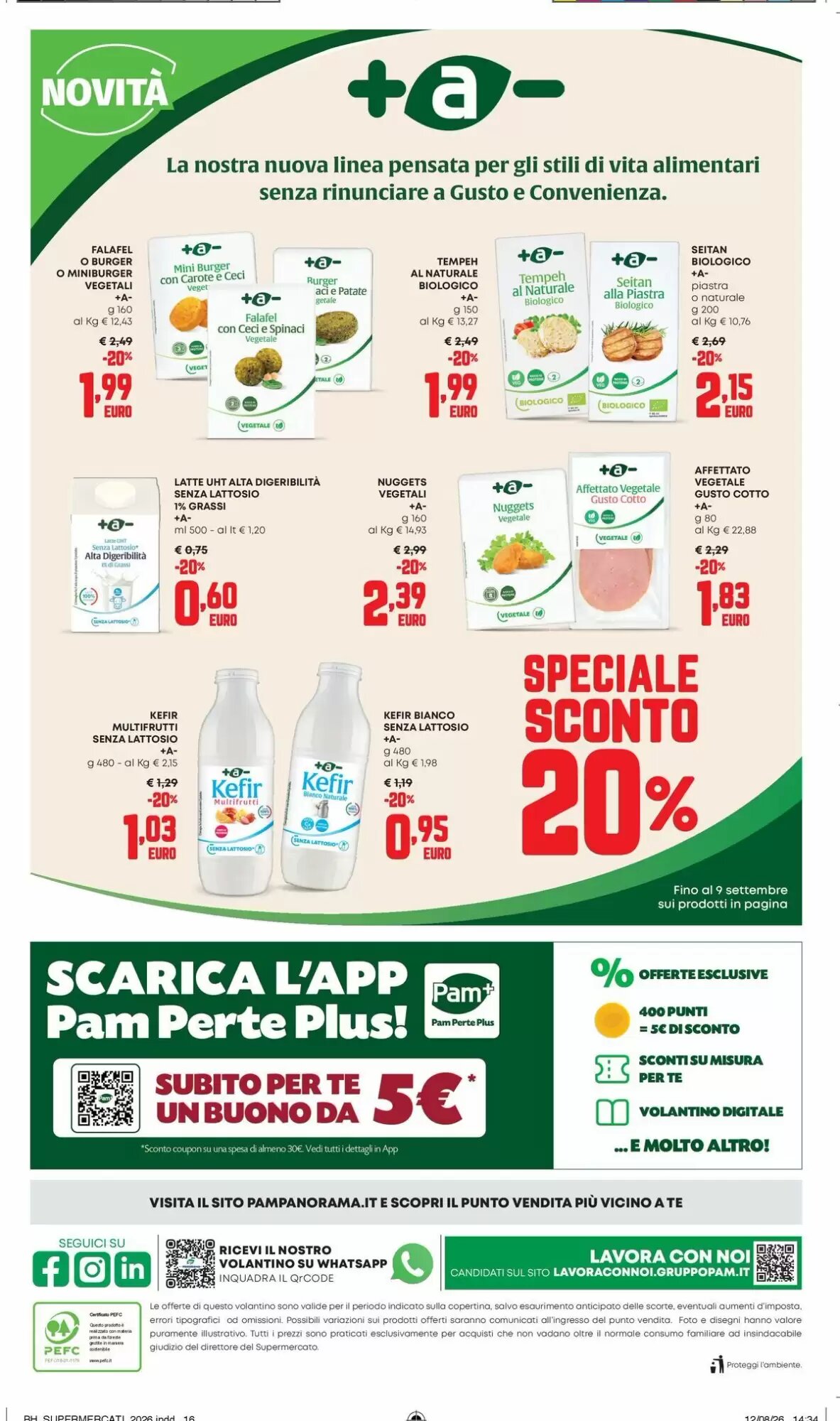 Volantino promozionale Pam  valide dal 27/08/2026 - Pagina 16.