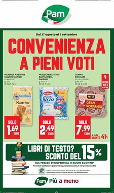 Volantino promozionale Pam  valide dal 27/08/2026