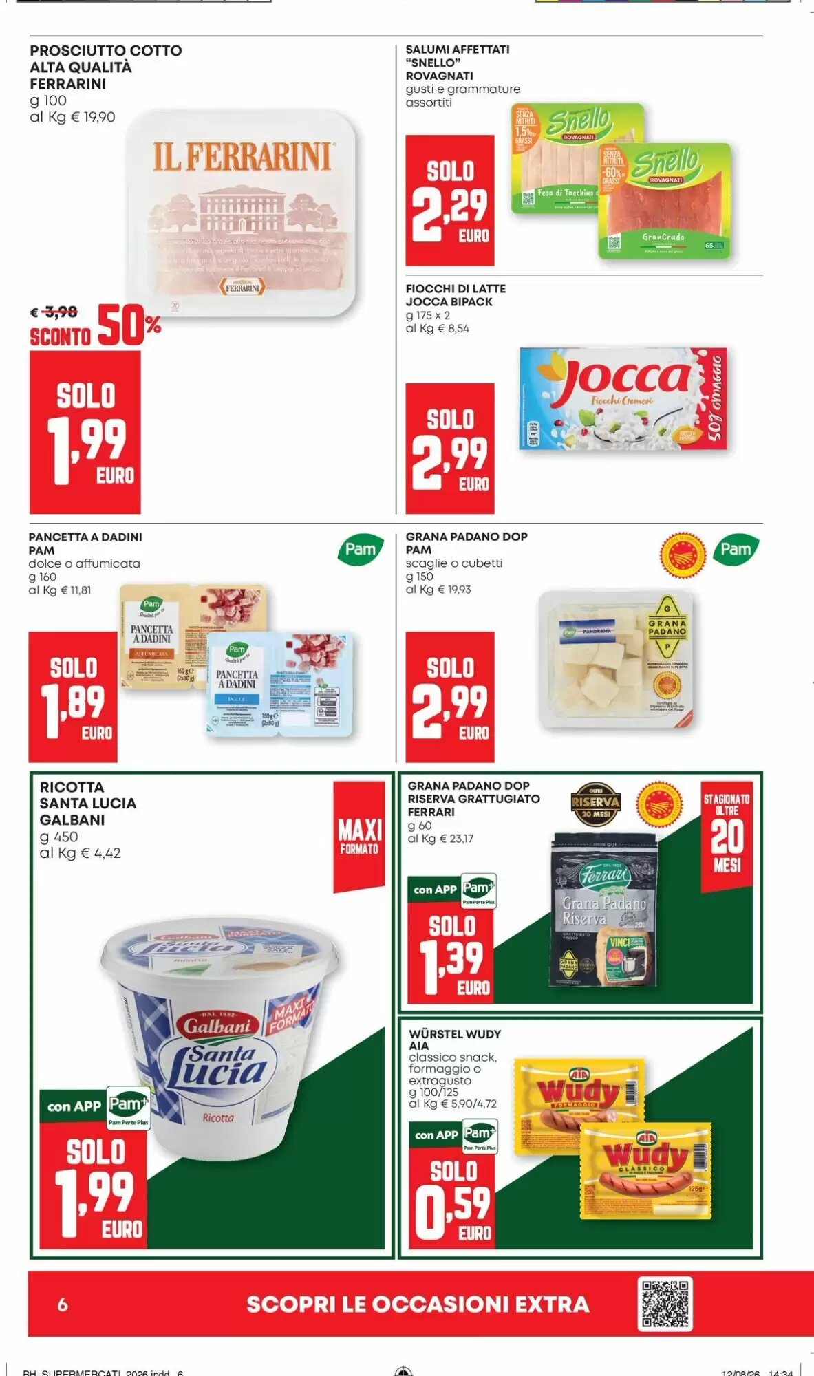 Volantino promozionale Pam  valide dal 27/08/2026 - Pagina 6.