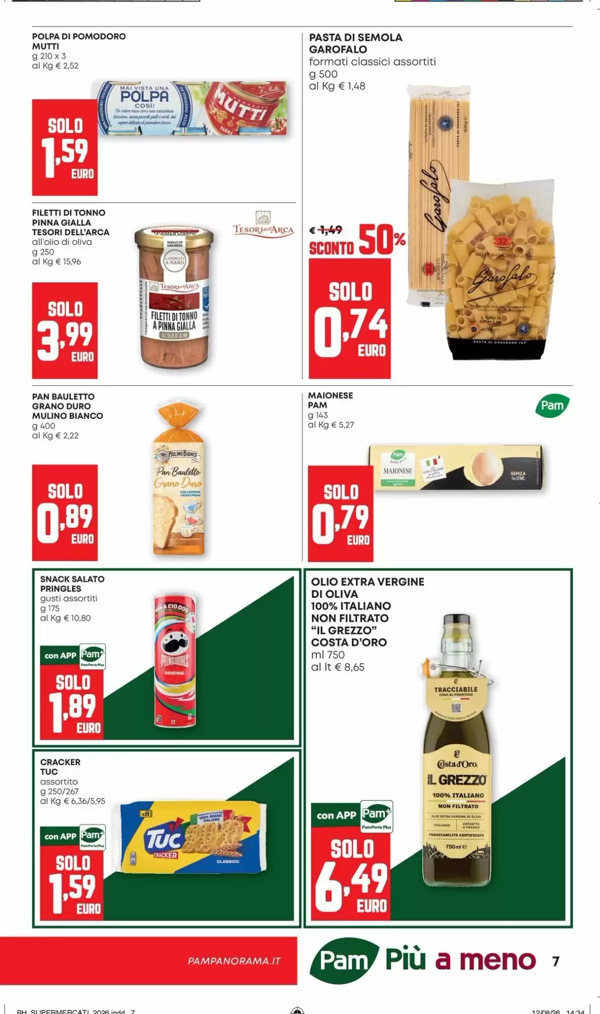 Volantino promozionale Pam  valide dal 27/08/2026 - Pagina 7.