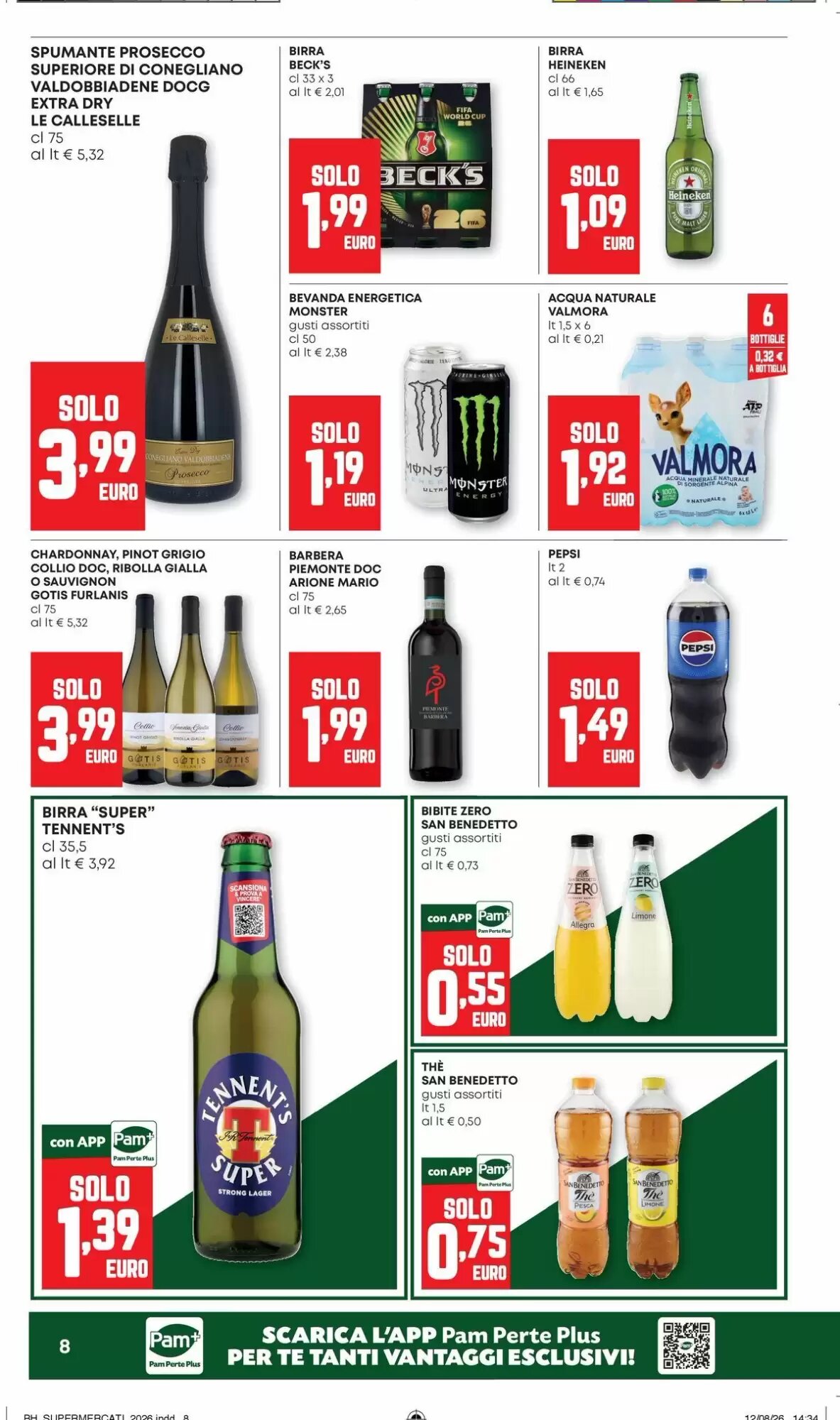 Volantino promozionale Pam  valide dal 27/08/2026 - Pagina 8.