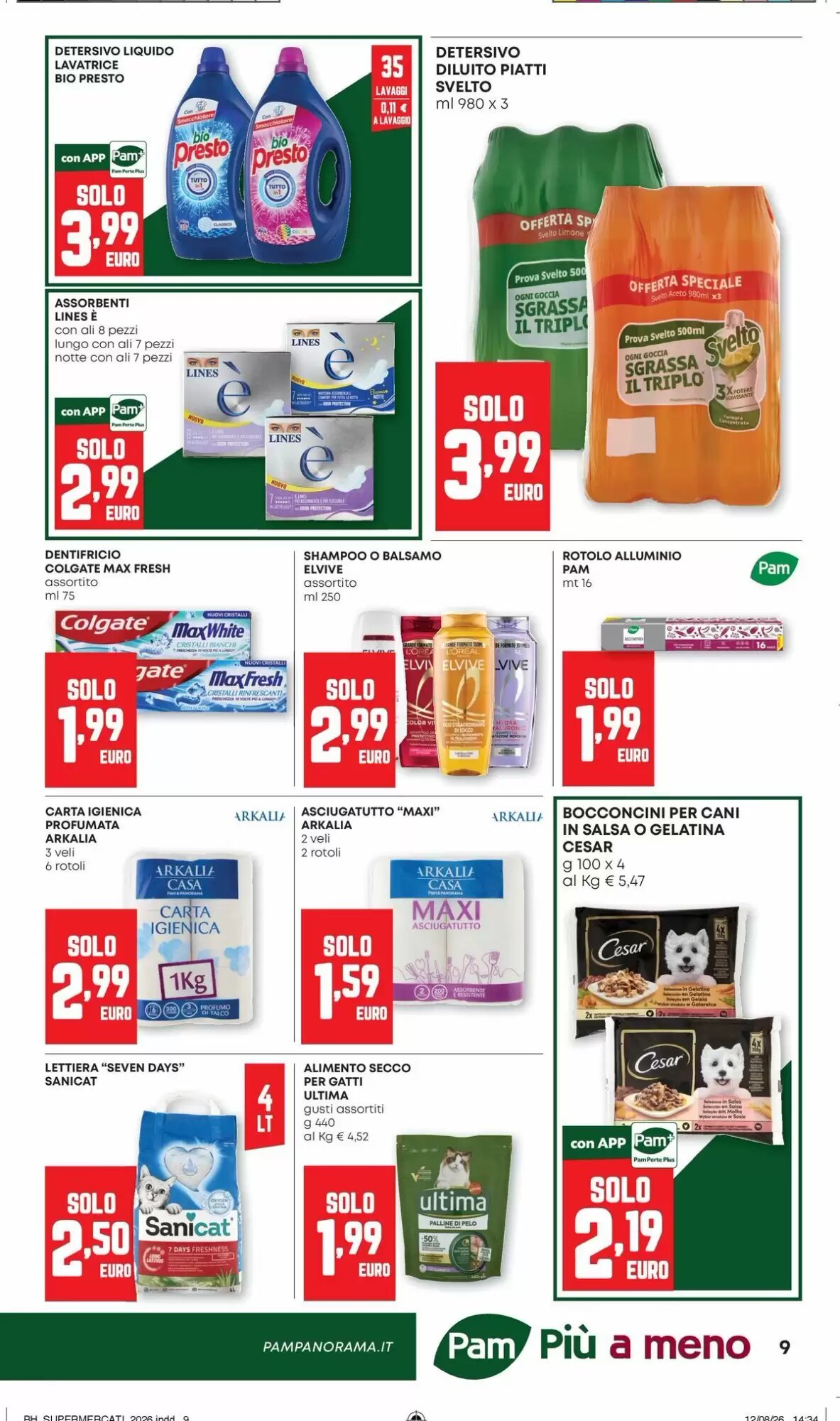 Volantino promozionale Pam  valide dal 27/08/2026 - Pagina 9.