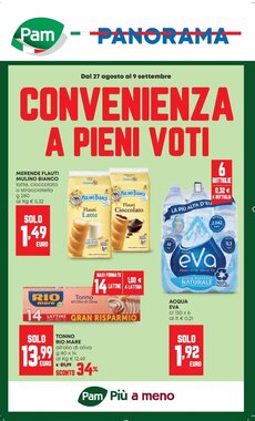 Volantino promozionale Panorama  valide dal 27/08/2026
