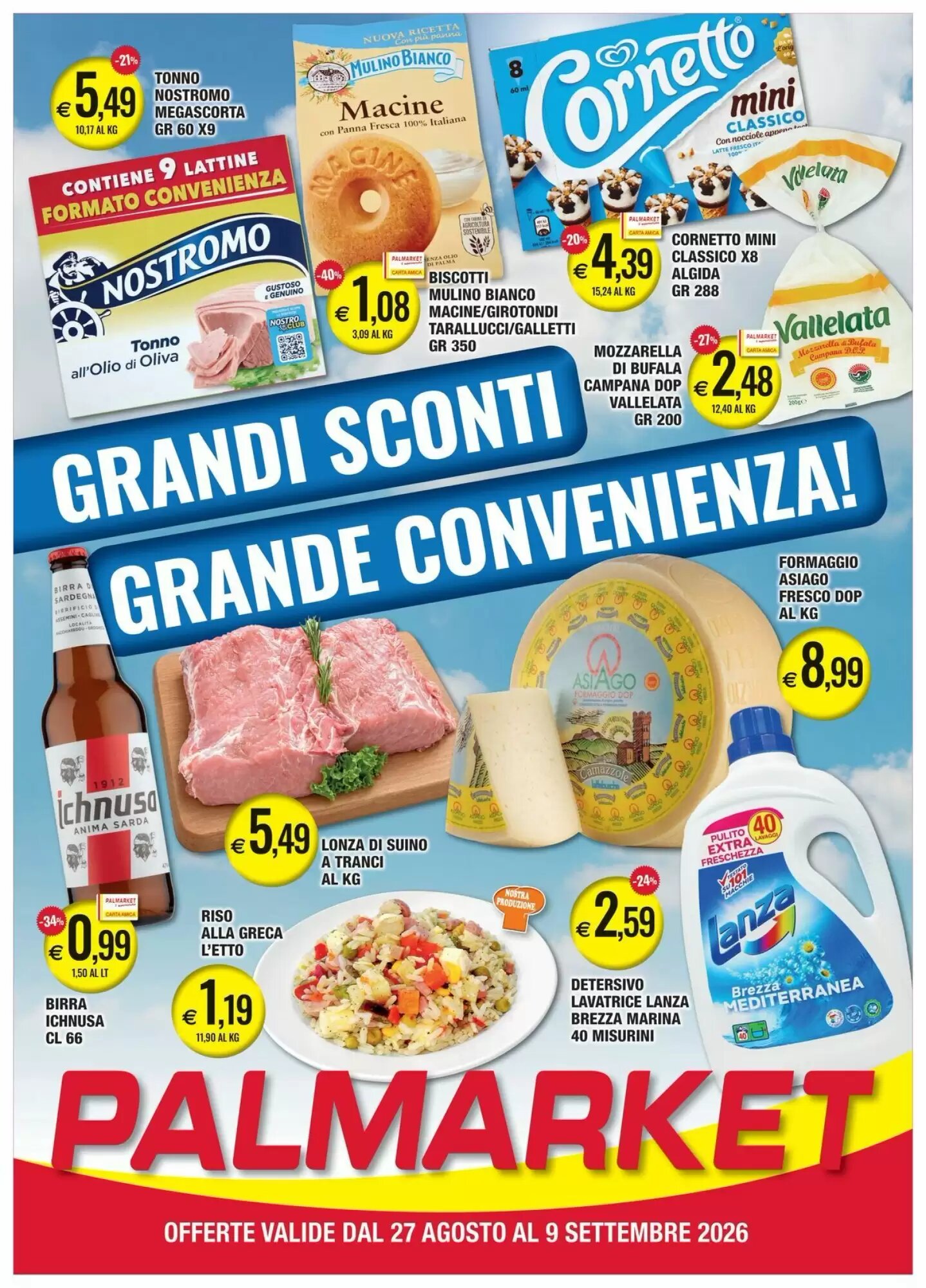 Volantino promozionale Palmarket  valide dal 27/08/2026 - Pagina 2.