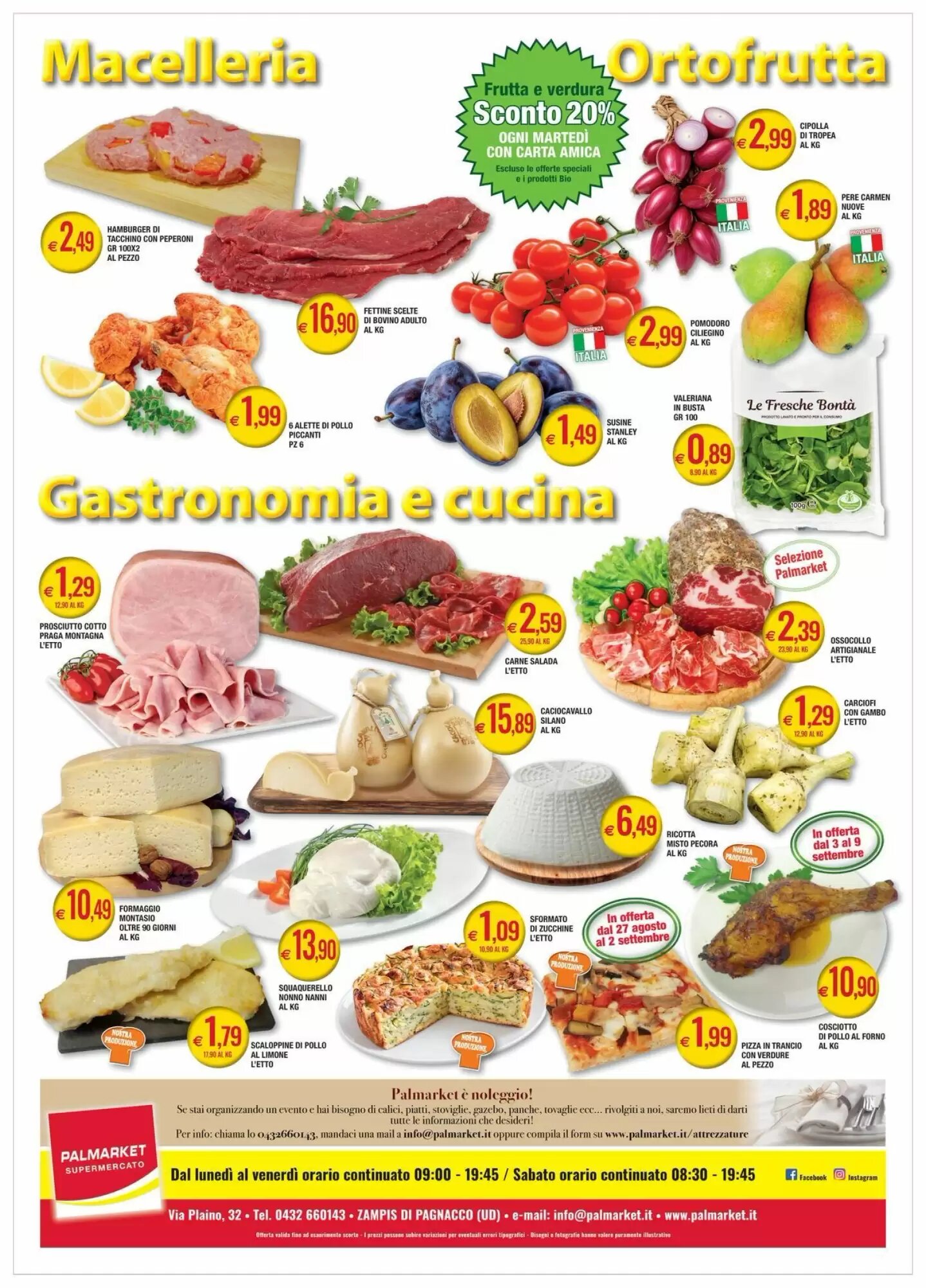 Volantino promozionale Palmarket  valide dal 27/08/2026 - Pagina 5.