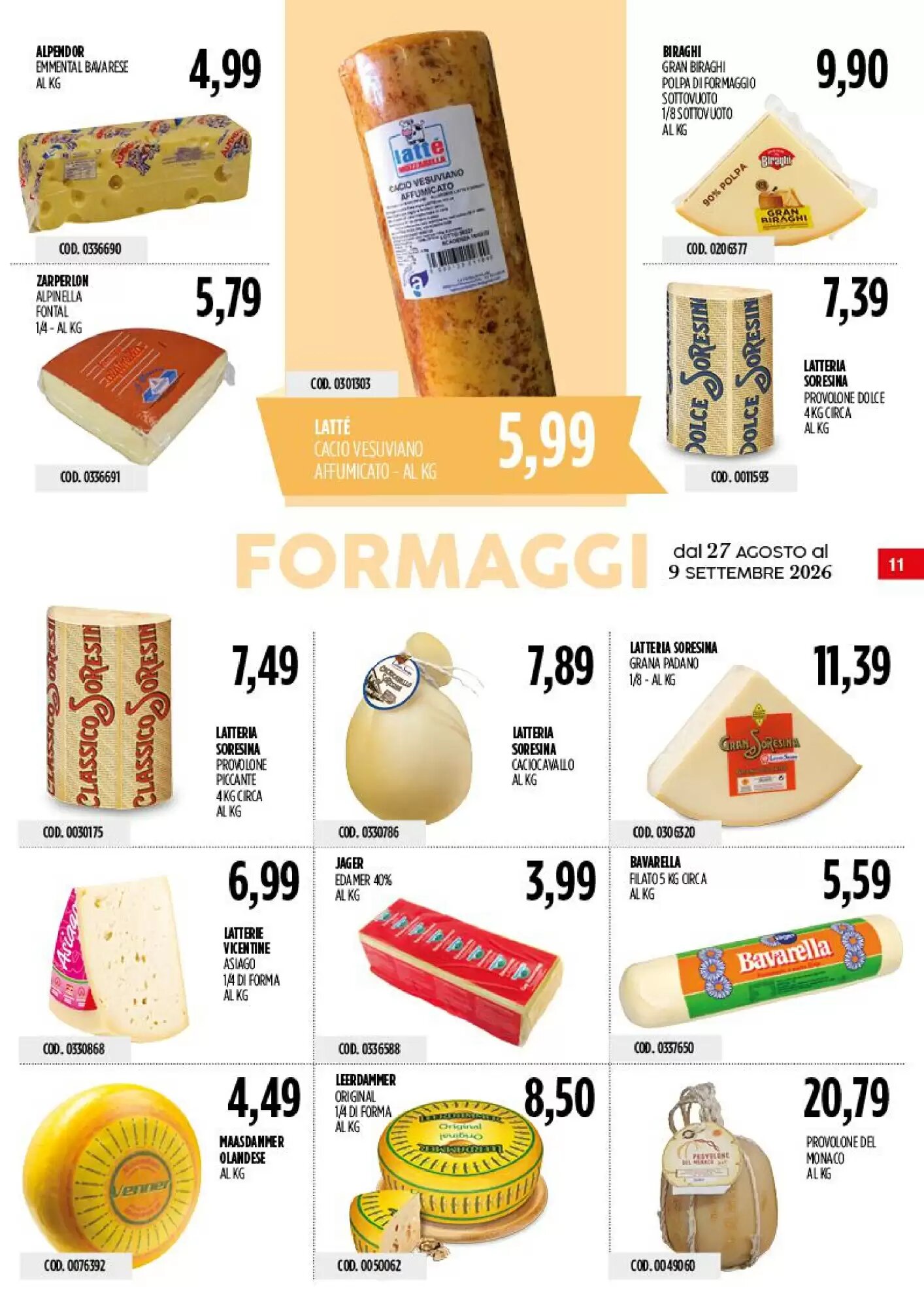 Volantino promozionale Carico Cash & Carry  valide dal 27/08/2026 - Pagina 11.