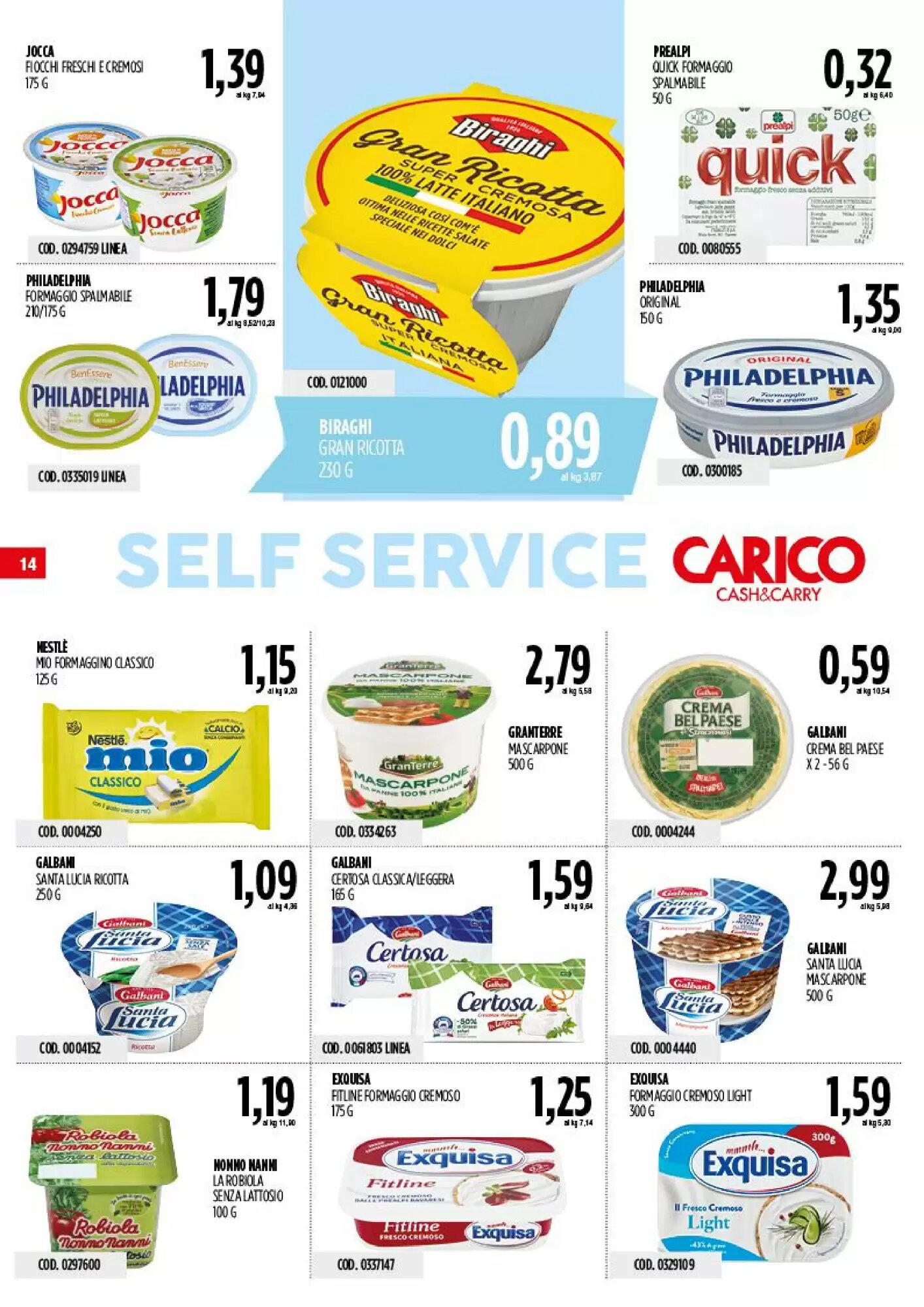 Volantino promozionale Carico Cash & Carry  valide dal 27/08/2026 - Pagina 14.