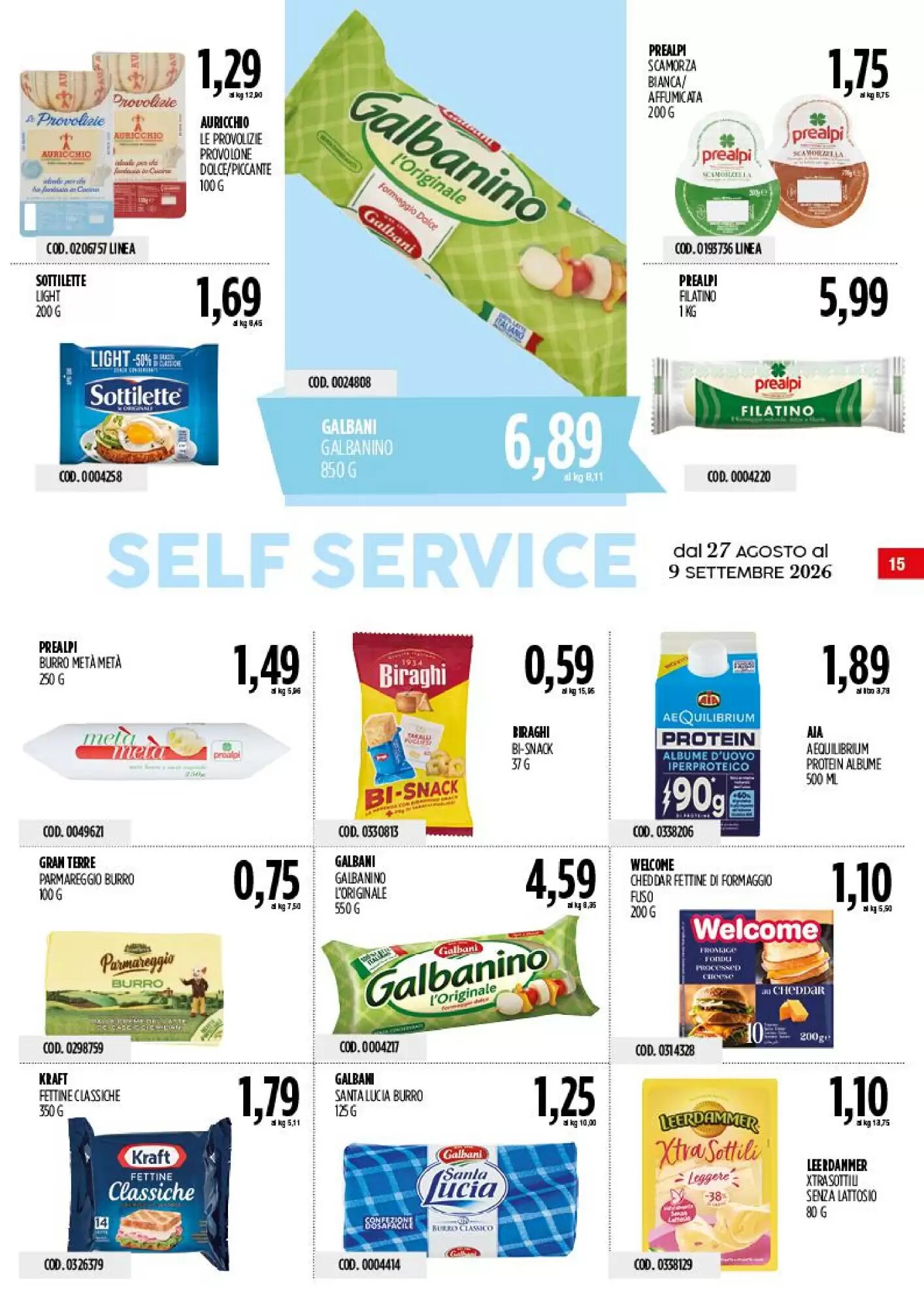 Volantino promozionale Carico Cash & Carry  valide dal 27/08/2026 - Pagina 15.