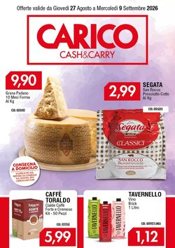 Volantino promozionale Carico Cash & Carry  valide dal 27/08/2026